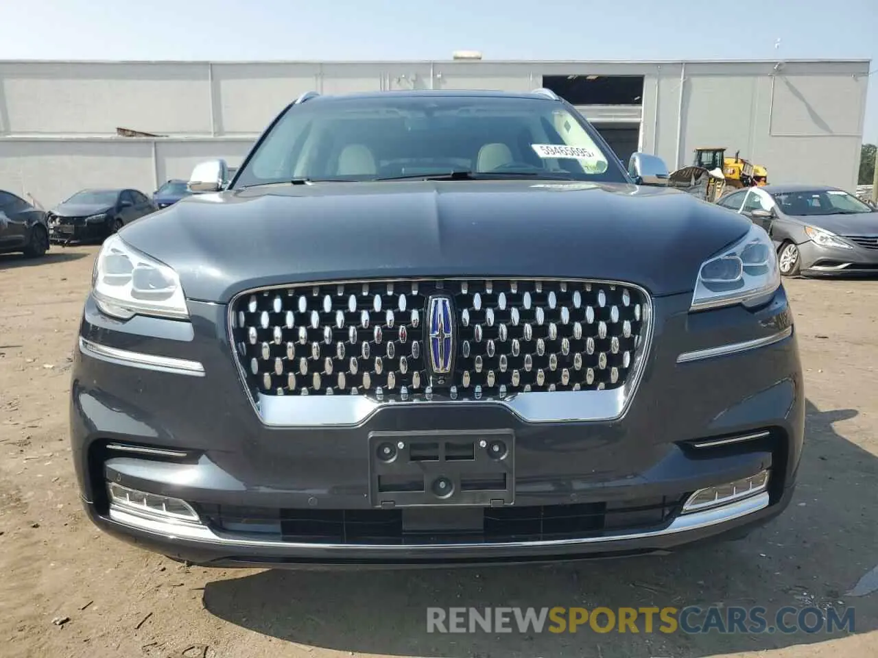 5 fotografías del automóvil dañado 5LMYJ9YY9MNL01169 LINCOLN AVIATOR 2021