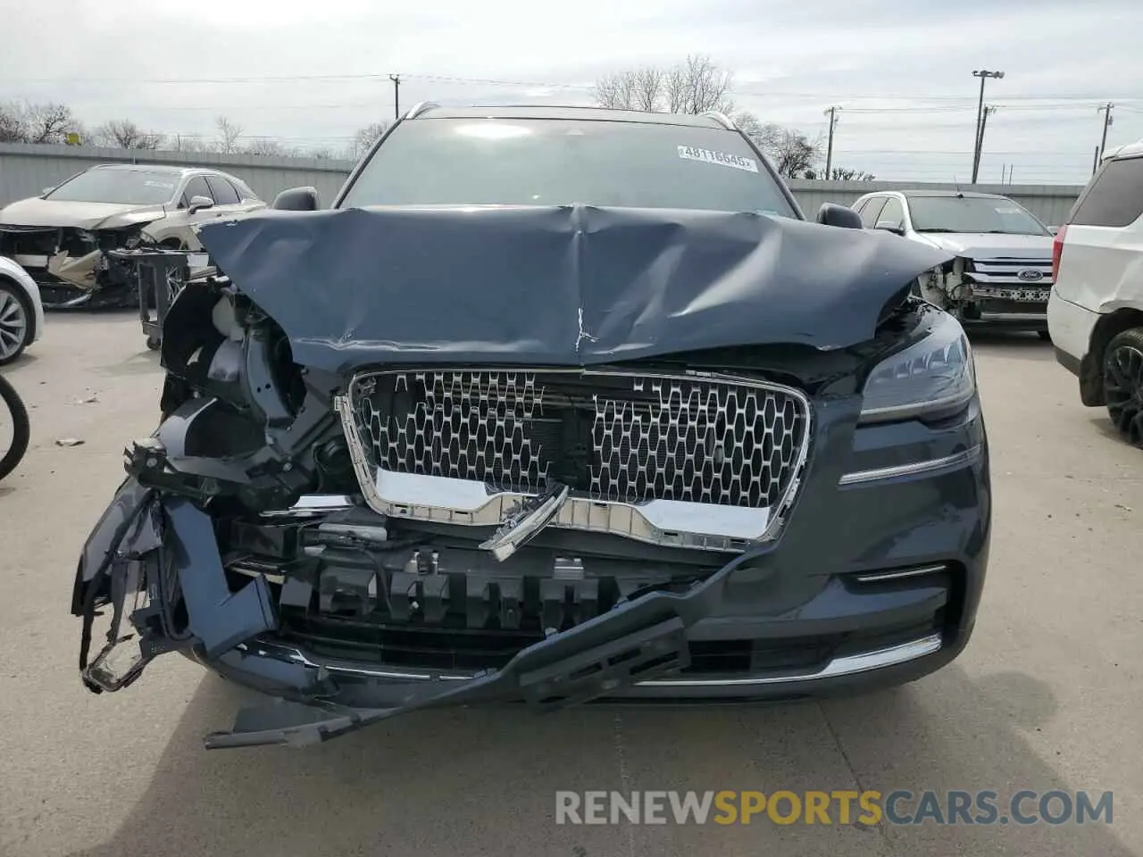 5 fotografías del automóvil dañado 5LM5J7WC2NGL17296 LINCOLN AVIATOR 2022