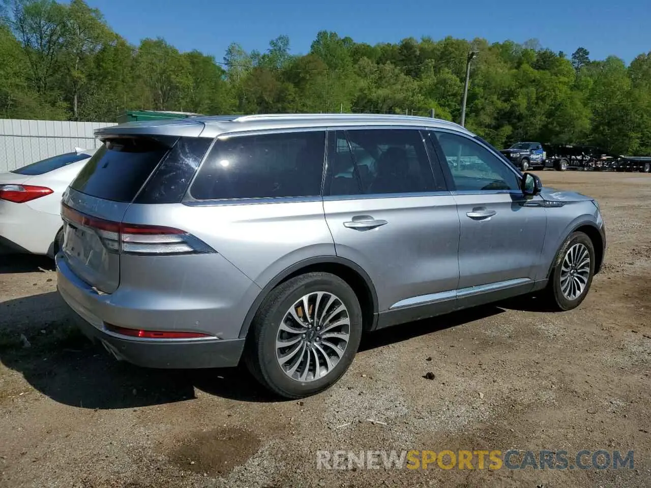 3 fotografías del automóvil dañado 5LM5J7WC6NGL11243 LINCOLN AVIATOR 2022