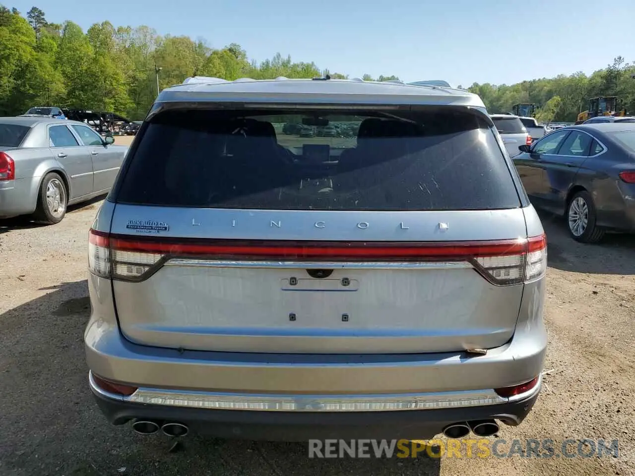 6 fotografías del automóvil dañado 5LM5J7WC6NGL11243 LINCOLN AVIATOR 2022