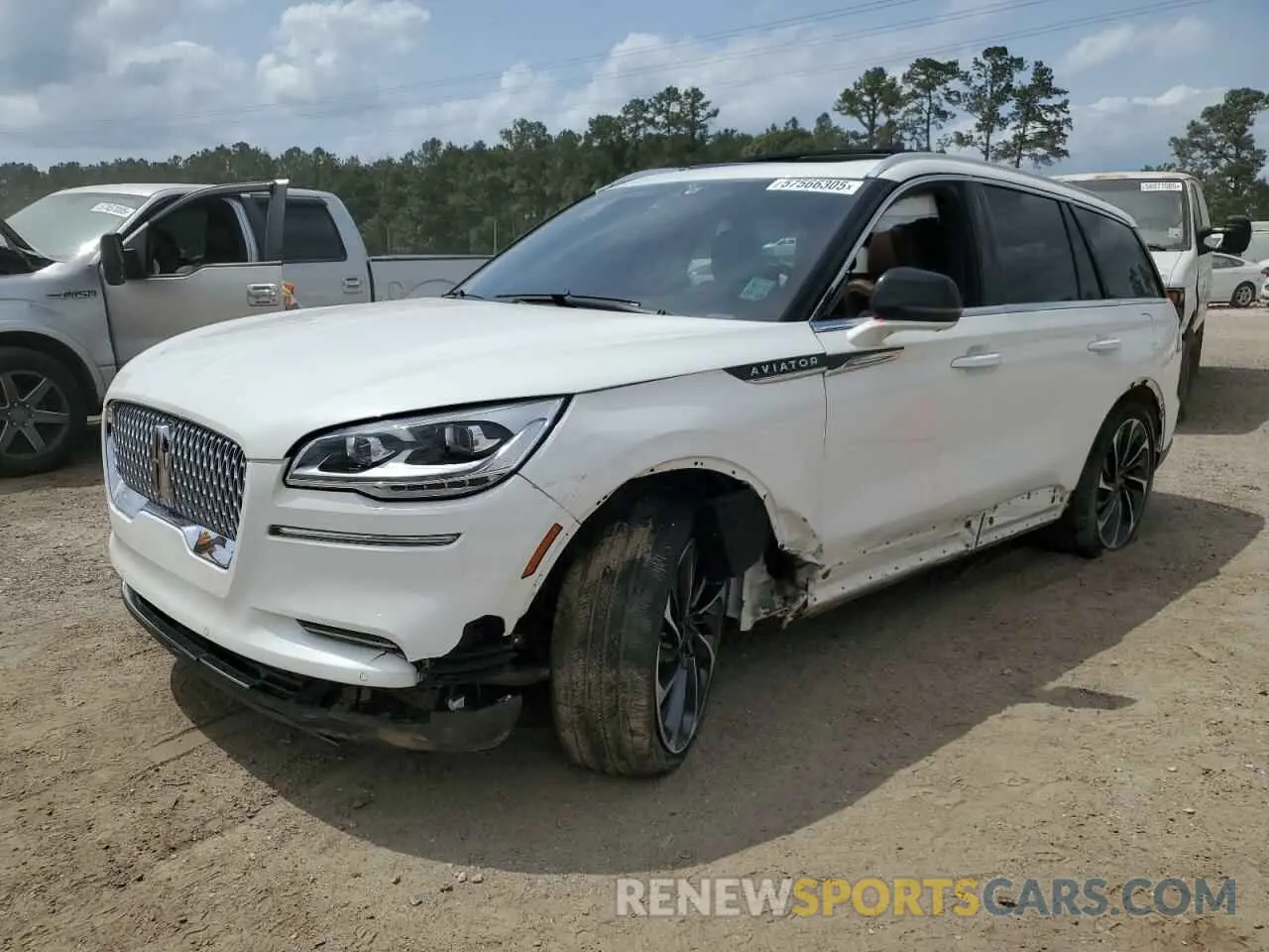 1 fotografías del automóvil dañado 5LM5J7XC1NGL18311 LINCOLN AVIATOR 2022