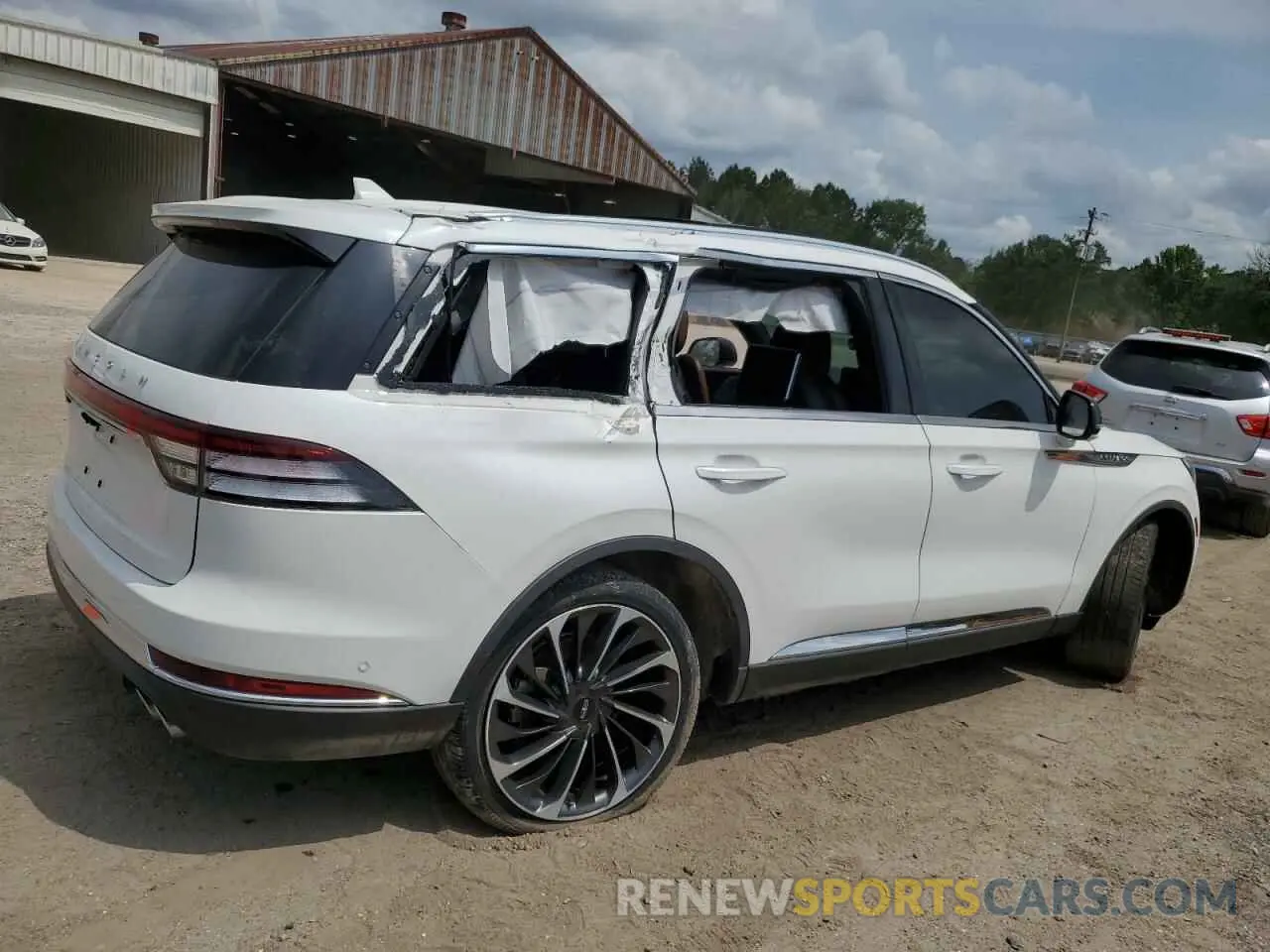 3 fotografías del automóvil dañado 5LM5J7XC1NGL18311 LINCOLN AVIATOR 2022