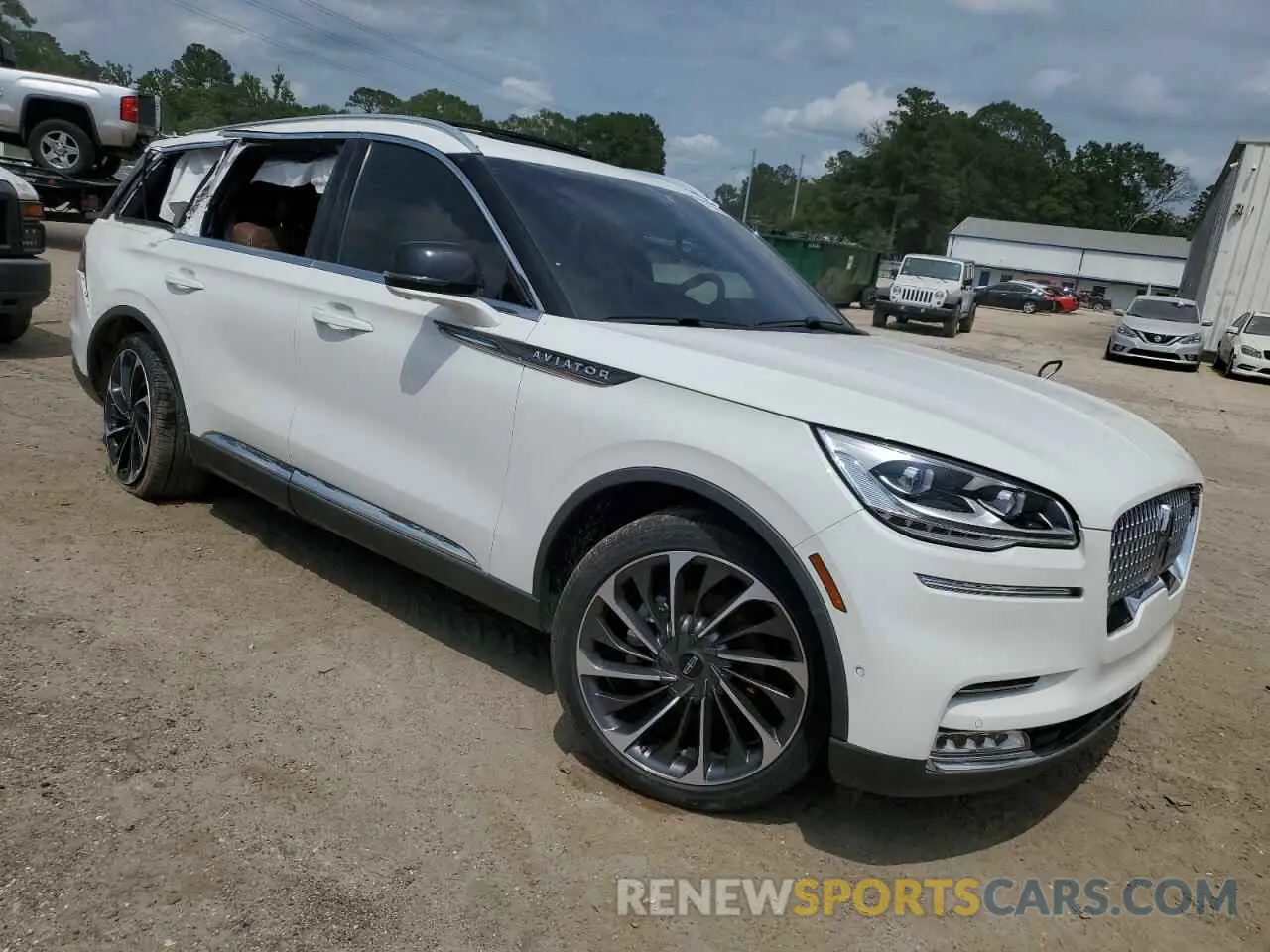 4 fotografías del automóvil dañado 5LM5J7XC1NGL18311 LINCOLN AVIATOR 2022