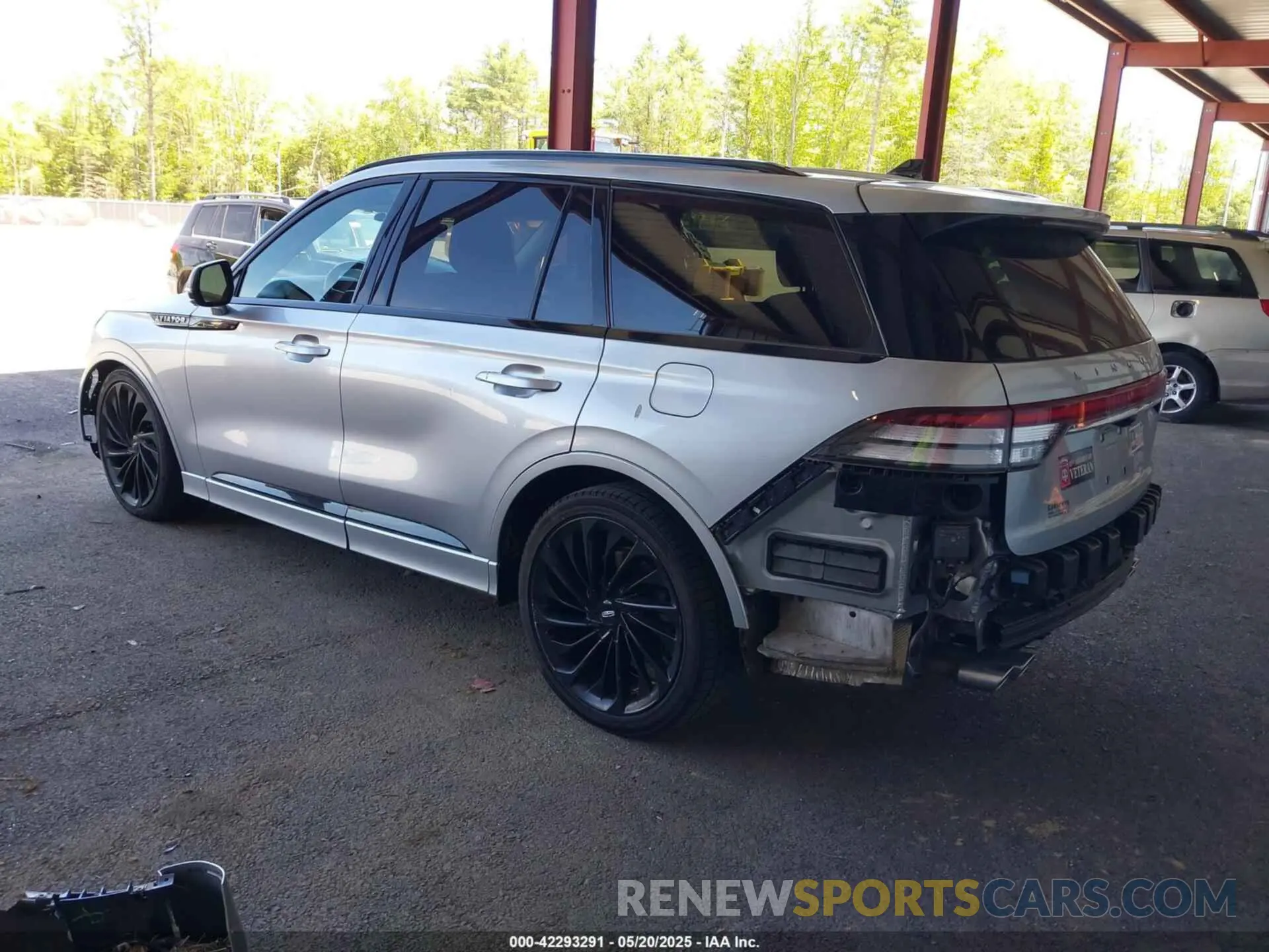 3 fotografías del automóvil dañado 5LM5J7XC2NGL22058 LINCOLN AVIATOR 2022