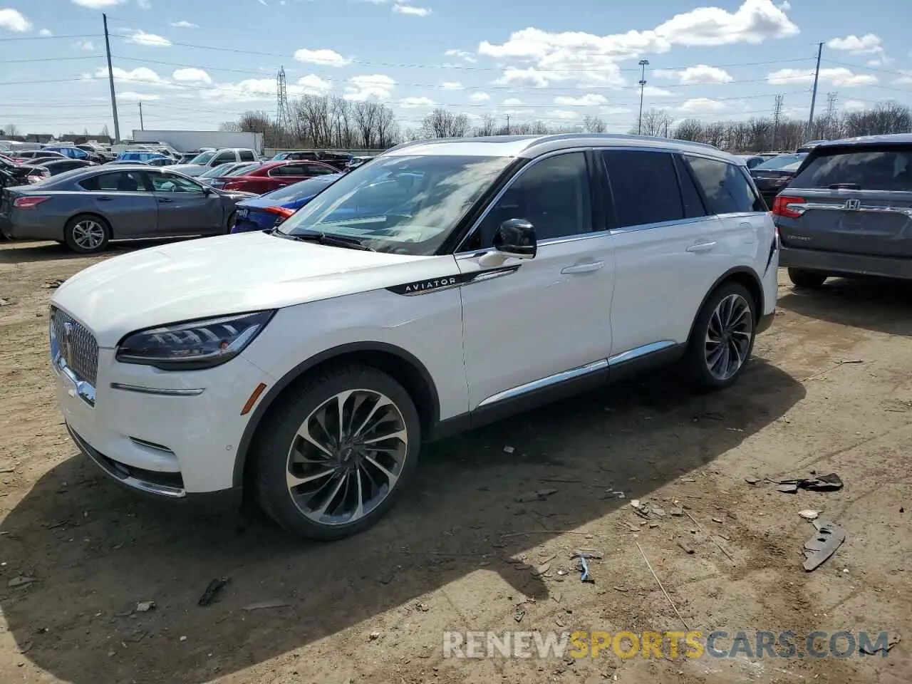 1 fotografías del automóvil dañado 5LM5J7XC8NGL01604 LINCOLN AVIATOR 2022