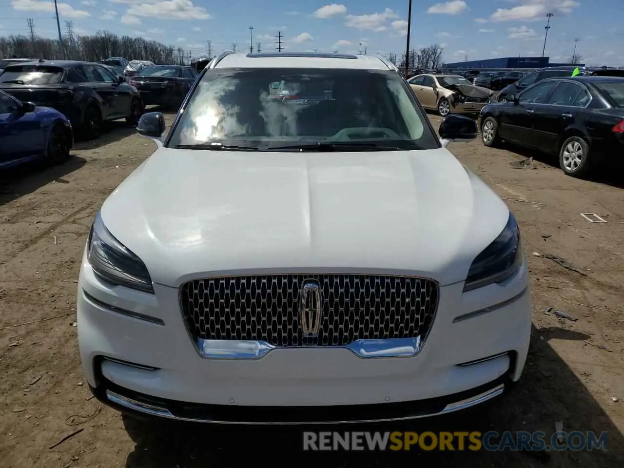 5 fotografías del automóvil dañado 5LM5J7XC8NGL01604 LINCOLN AVIATOR 2022