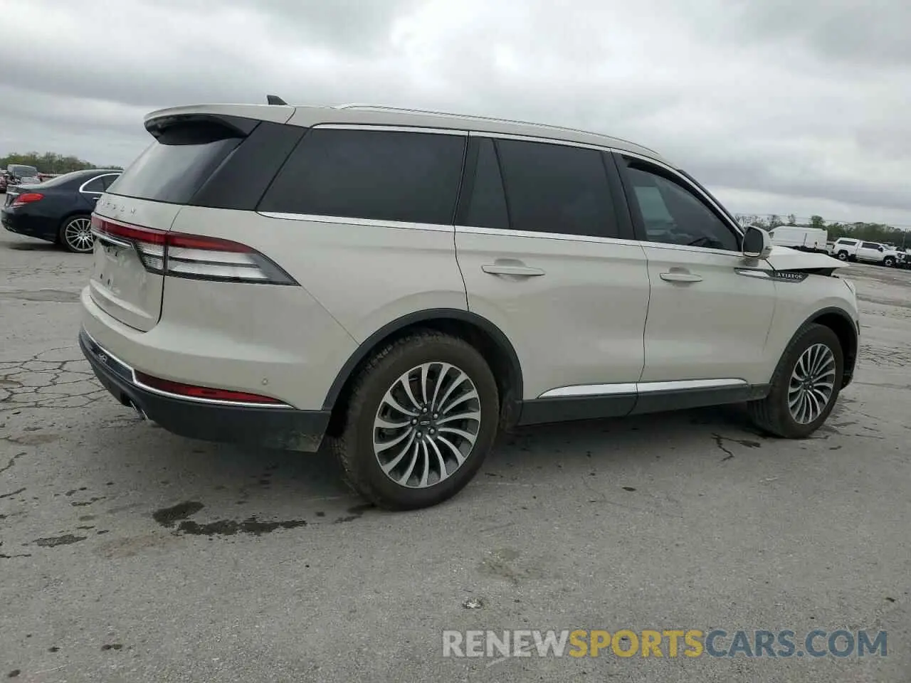 3 fotografías del automóvil dañado 5LM5J7XCXNGL02043 LINCOLN AVIATOR 2022
