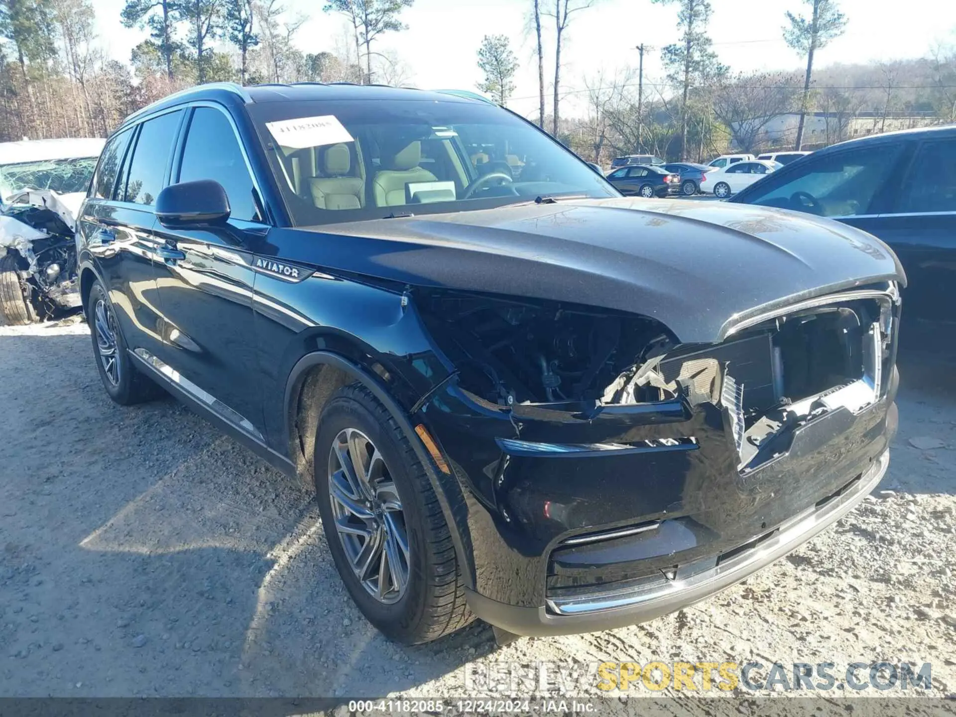 1 fotografías del automóvil dañado 5LM5J6WC0PGL14278 LINCOLN AVIATOR 2023