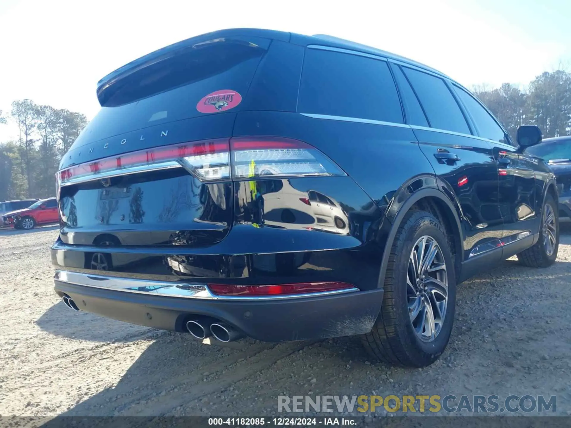 4 fotografías del automóvil dañado 5LM5J6WC0PGL14278 LINCOLN AVIATOR 2023
