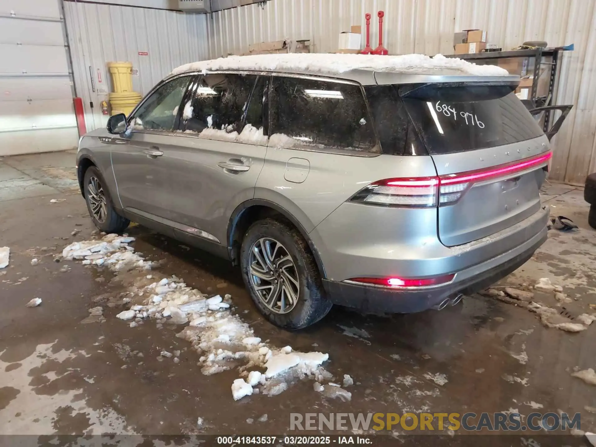 3 fotografías del automóvil dañado 5LM5J6XC2PGL18606 LINCOLN AVIATOR 2023
