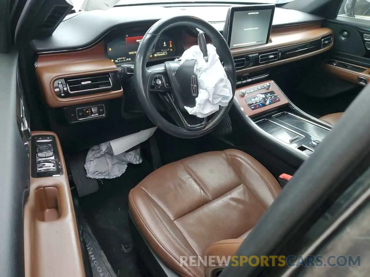 8 fotografías del automóvil dañado 5LM5J7WC2PGL01182 LINCOLN AVIATOR 2023