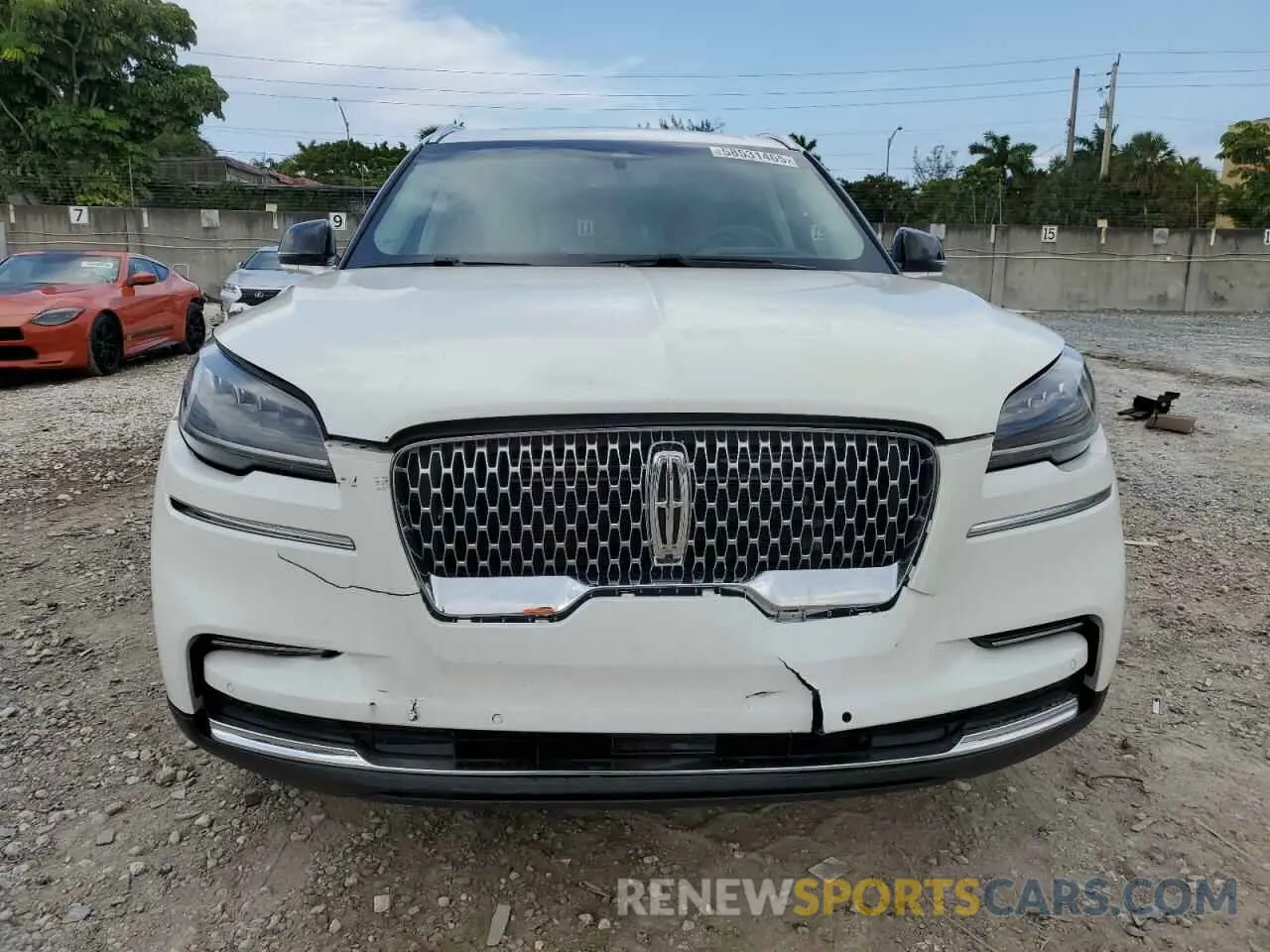 5 fotografías del automóvil dañado 5LM5J7WC8PGL12008 LINCOLN AVIATOR 2023