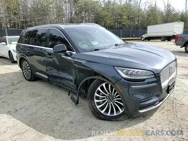 12 fotografías del automóvil dañado 5LM5J7XC5PGL08335 LINCOLN AVIATOR 2023