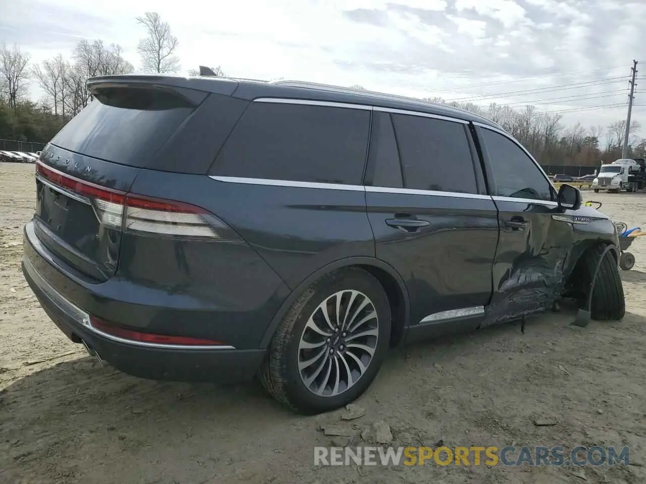 3 fotografías del automóvil dañado 5LM5J7XC5PGL08335 LINCOLN AVIATOR 2023