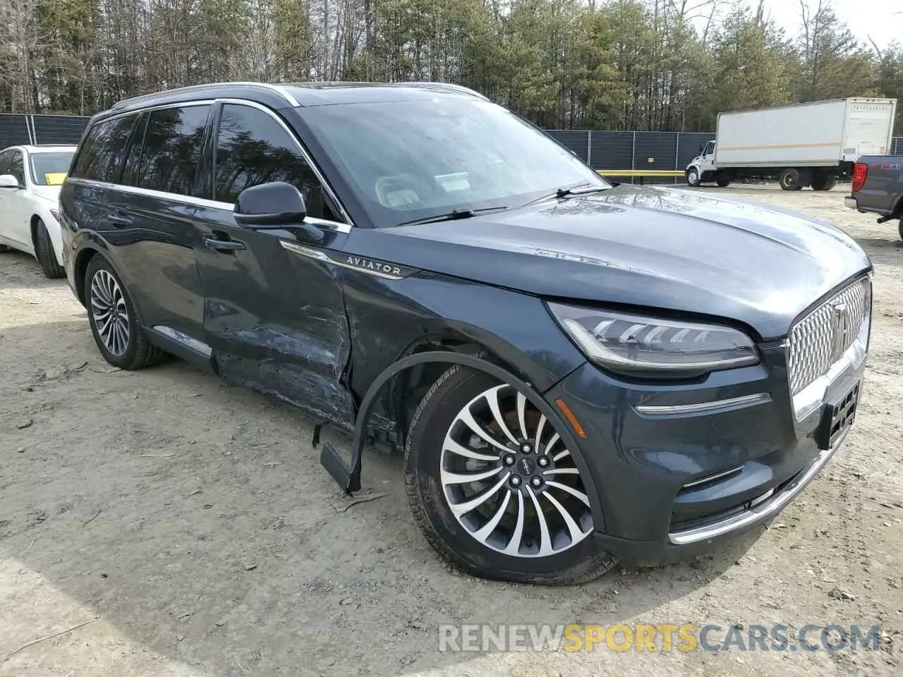 4 fotografías del automóvil dañado 5LM5J7XC5PGL08335 LINCOLN AVIATOR 2023