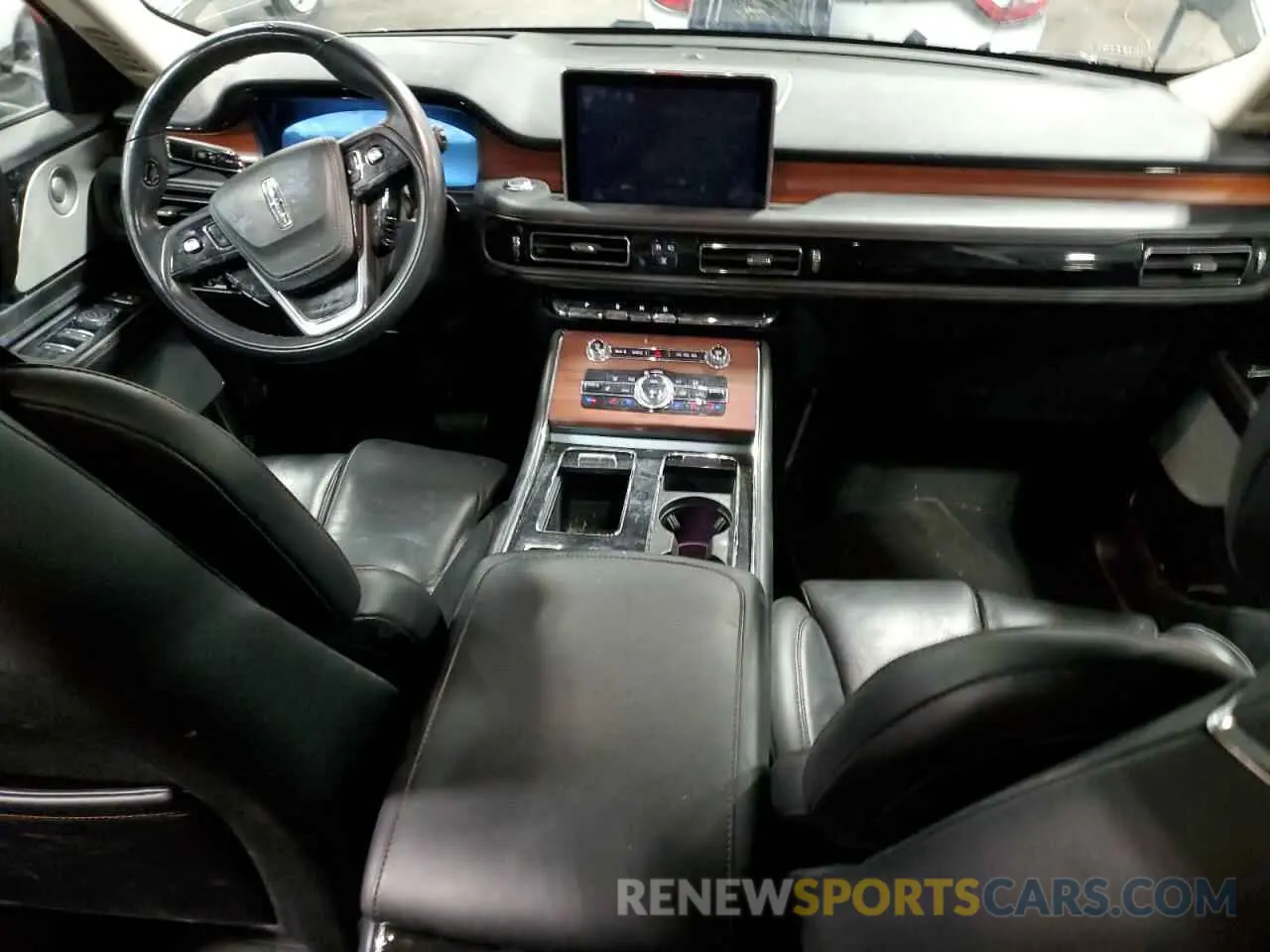 8 fotografías del automóvil dañado 5LM5J7XC6PGL11020 LINCOLN AVIATOR 2023
