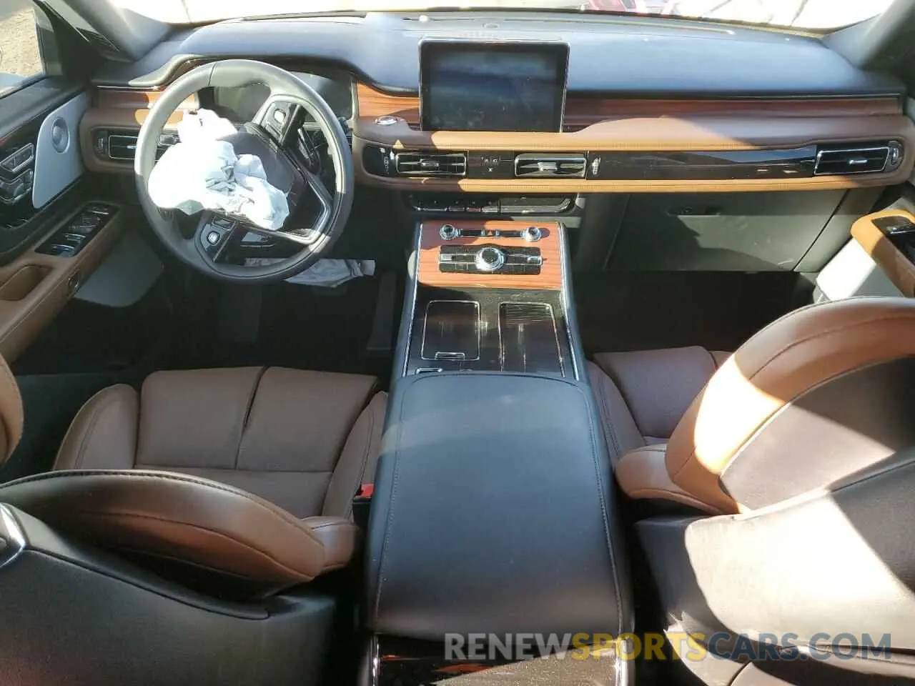 8 fotografías del automóvil dañado 5LM5J7XCXPGL29049 LINCOLN AVIATOR 2023
