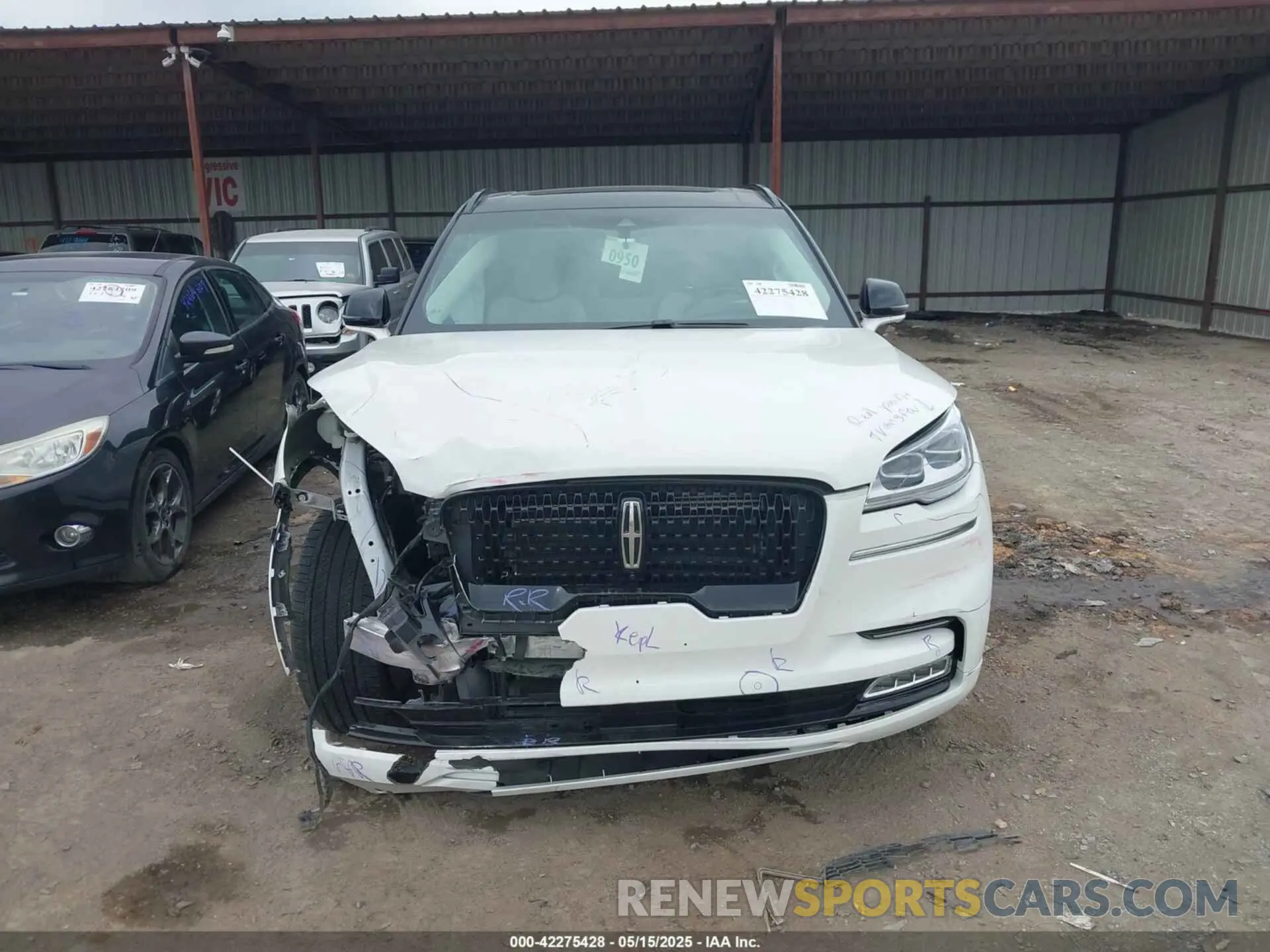 13 fotografías del automóvil dañado 5LM5J9XC9PGL16949 LINCOLN AVIATOR 2023