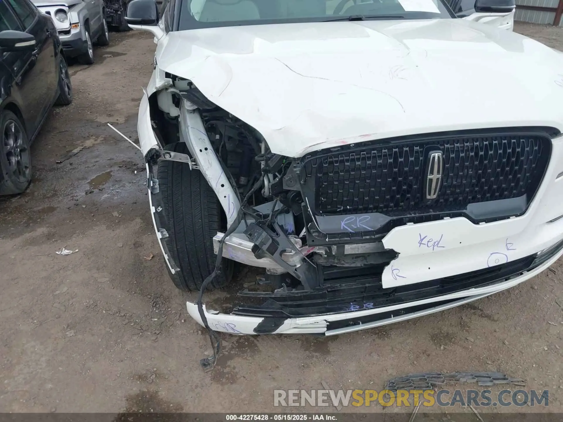 20 fotografías del automóvil dañado 5LM5J9XC9PGL16949 LINCOLN AVIATOR 2023