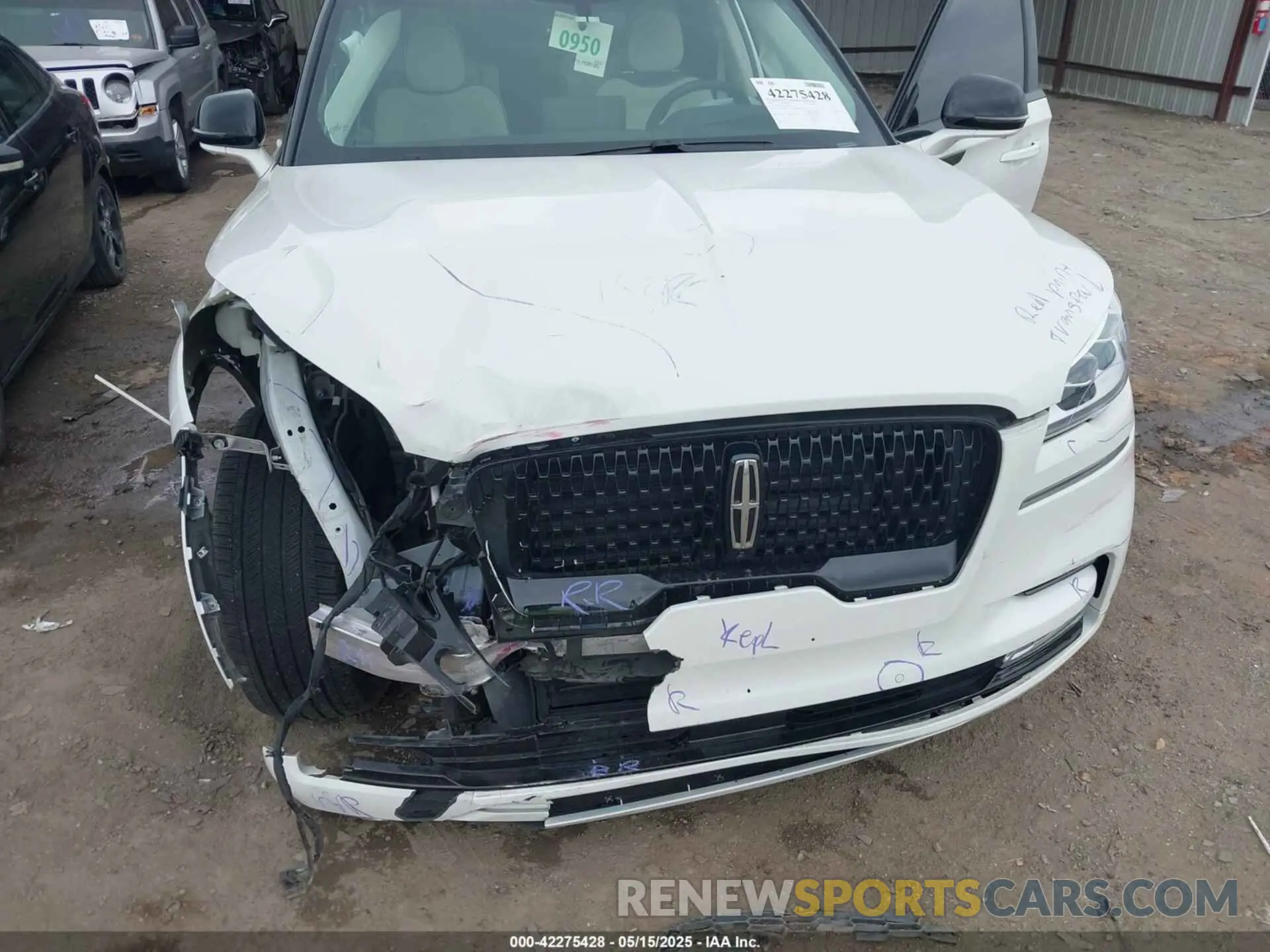21 fotografías del automóvil dañado 5LM5J9XC9PGL16949 LINCOLN AVIATOR 2023