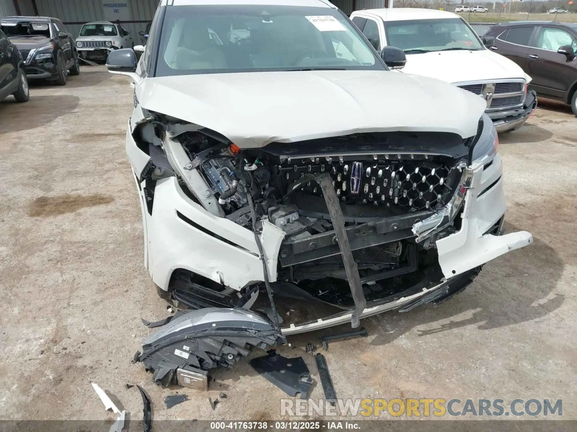 6 fotografías del automóvil dañado 5LMYJ8XY0PNL01898 LINCOLN AVIATOR 2023