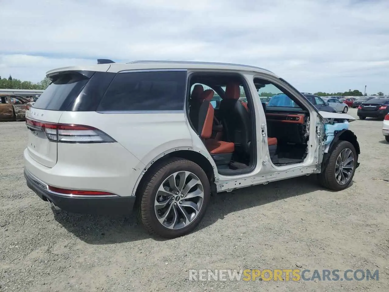 3 fotografías del automóvil dañado 5LM5J7XC3SGL00436 LINCOLN AVIATOR 2025