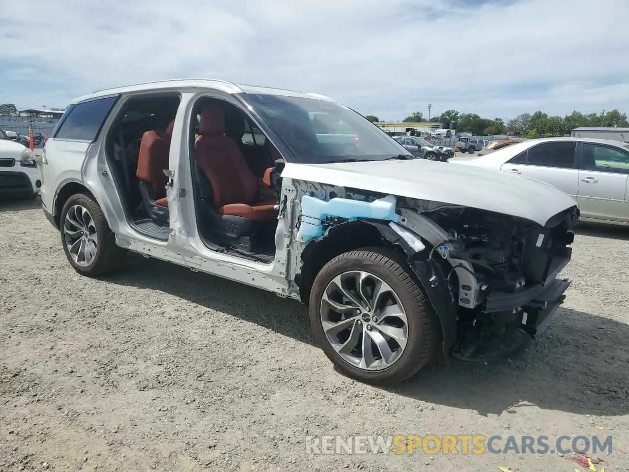 4 fotografías del automóvil dañado 5LM5J7XC3SGL00436 LINCOLN AVIATOR 2025