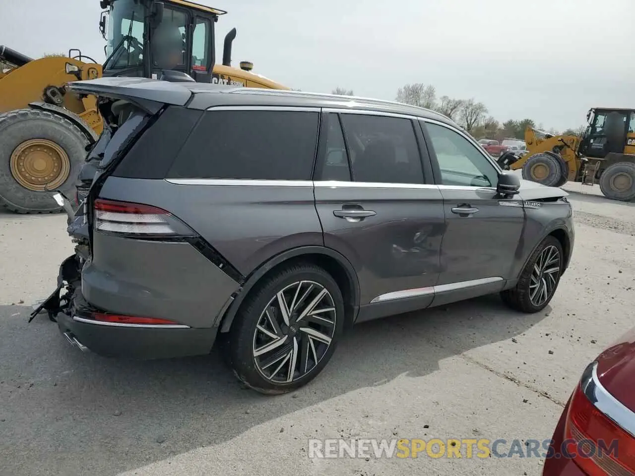 3 fotografías del automóvil dañado 5LM5J7XC4SGL11395 LINCOLN AVIATOR 2025