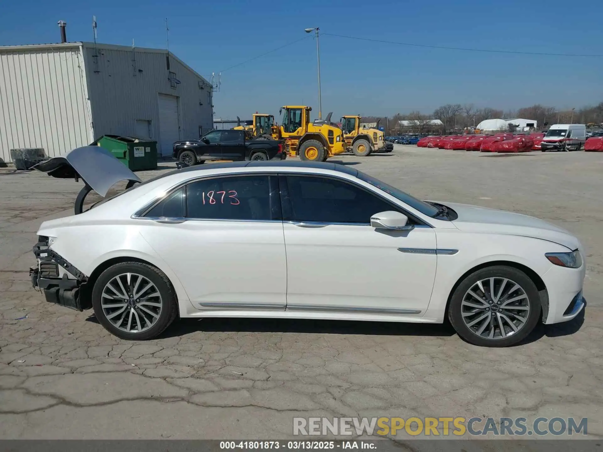 13 fotografías del automóvil dañado 1LN6L9SK0K5600569 LINCOLN CONTINENTAL 2019