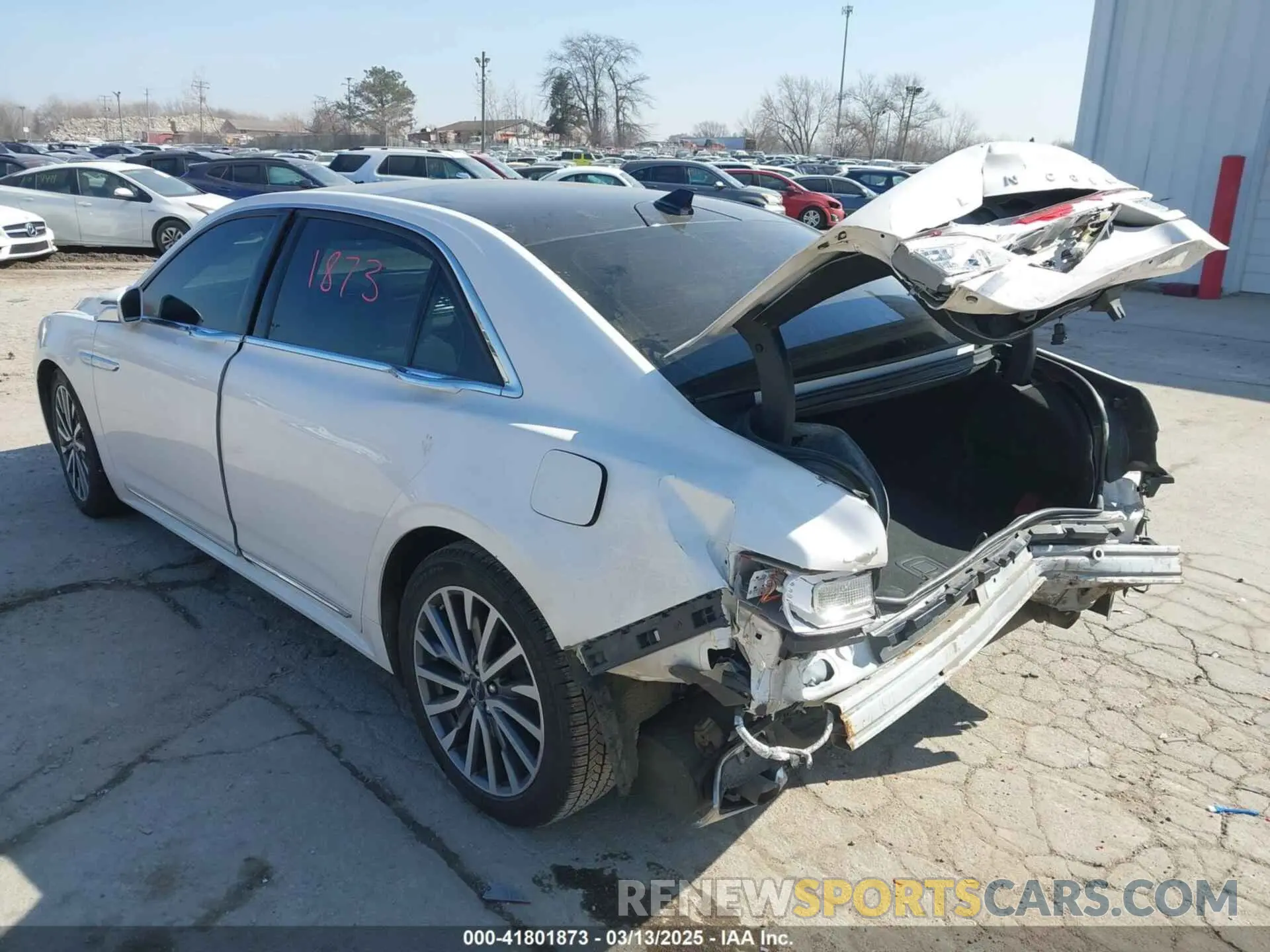 3 fotografías del automóvil dañado 1LN6L9SK0K5600569 LINCOLN CONTINENTAL 2019
