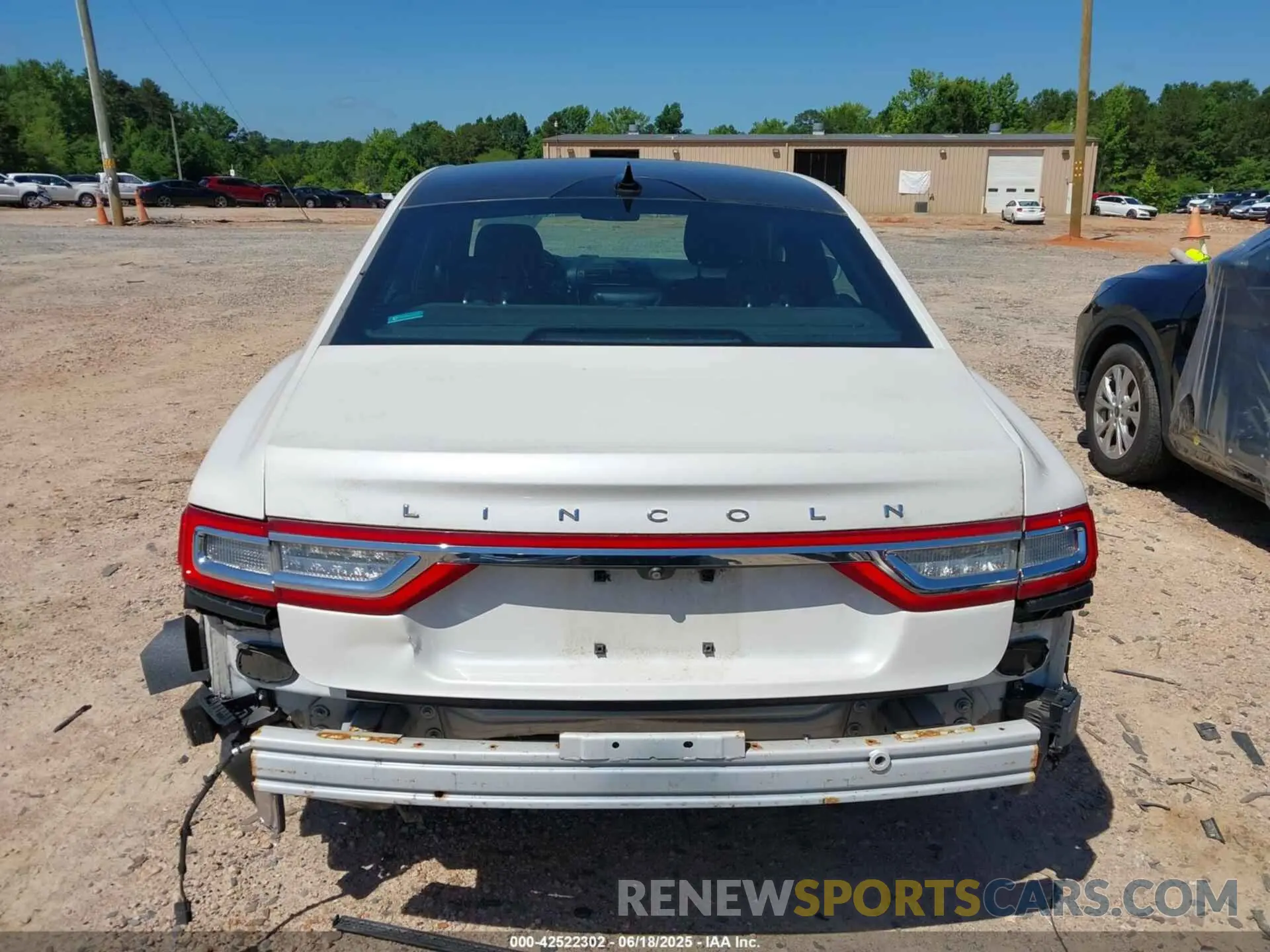 17 fotografías del automóvil dañado 1LN6L9TK7K5601877 LINCOLN CONTINENTAL 2019