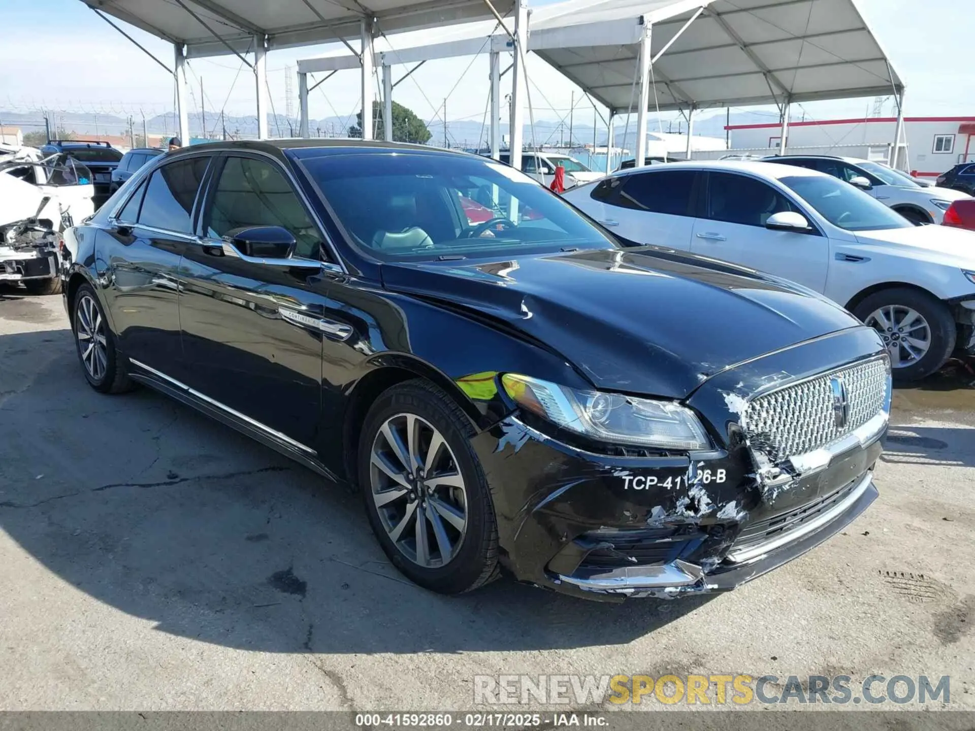 1 fotografías del automóvil dañado 1LN6L9UK7L5602981 LINCOLN CONTINENTAL 2020