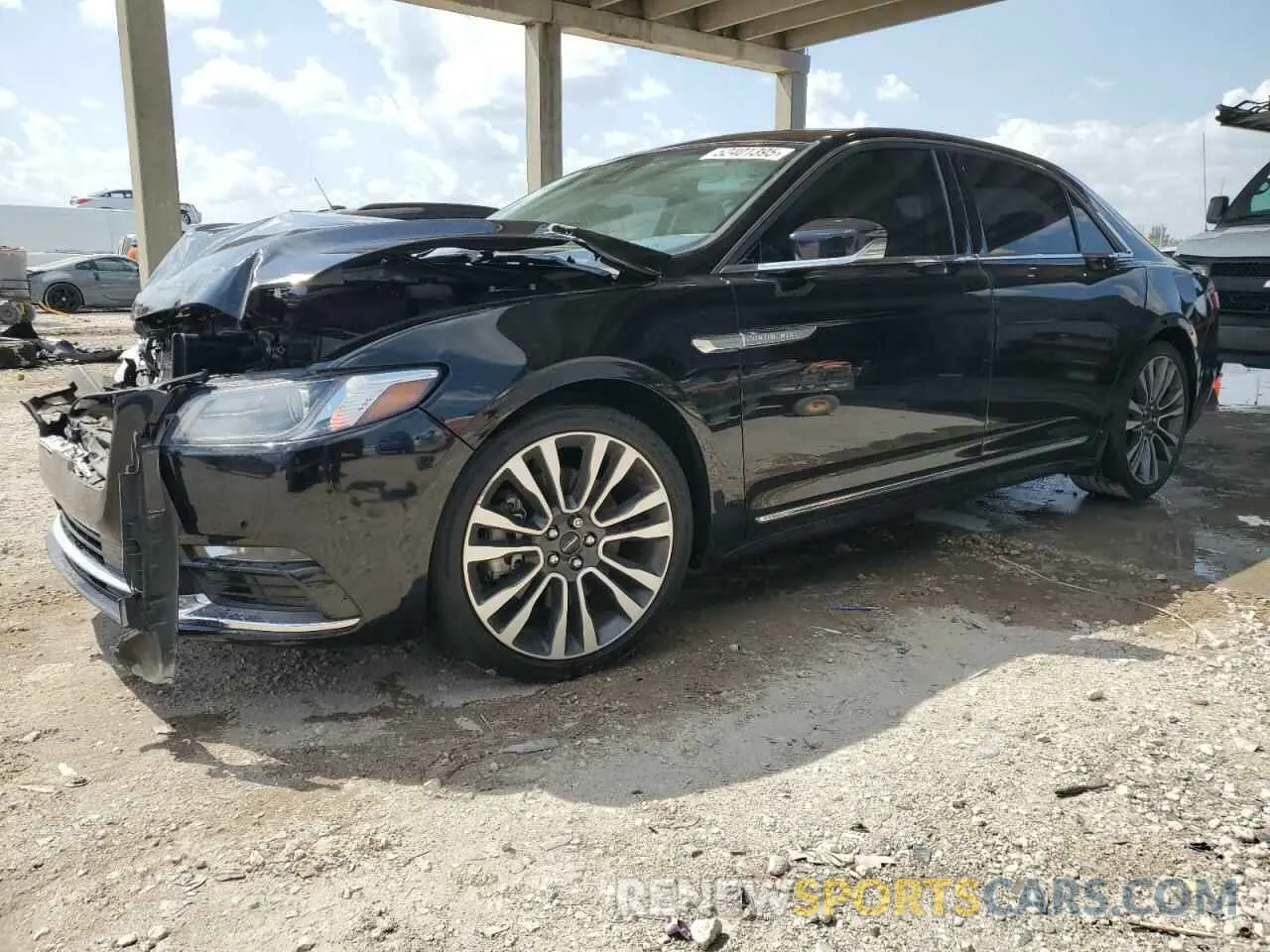 1 fotografías del automóvil dañado 1LN6L9SK0K5611264 LINCOLN CONTINENTL 2019