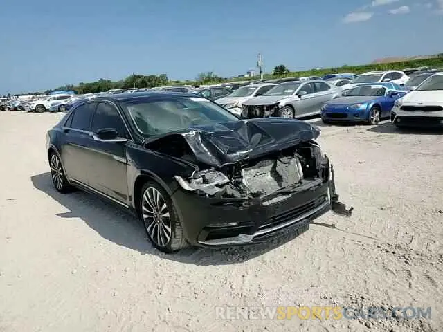 13 fotografías del automóvil dañado 1LN6L9SK0K5611264 LINCOLN CONTINENTL 2019