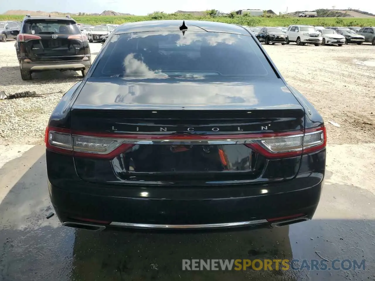 6 fotografías del automóvil dañado 1LN6L9SK0K5611264 LINCOLN CONTINENTL 2019