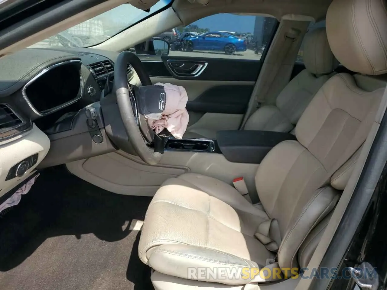 7 fotografías del automóvil dañado 1LN6L9SK0K5611264 LINCOLN CONTINENTL 2019