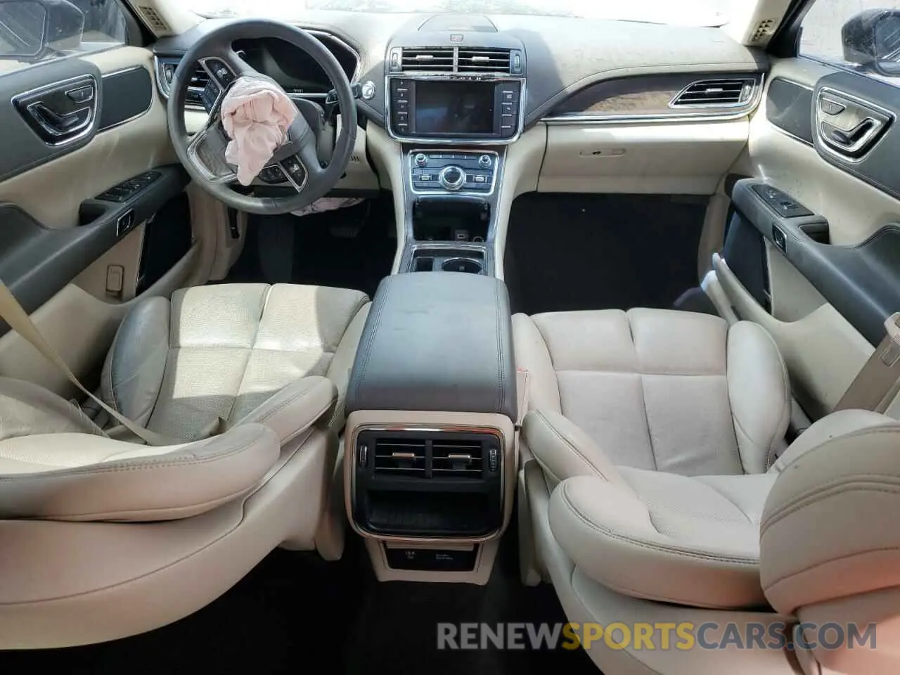 8 fotografías del automóvil dañado 1LN6L9SK0K5611264 LINCOLN CONTINENTL 2019