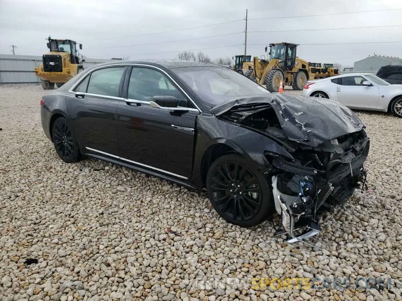 4 fotografías del automóvil dañado 1LN6L9NP5L5607722 LINCOLN CONTINENTL 2020