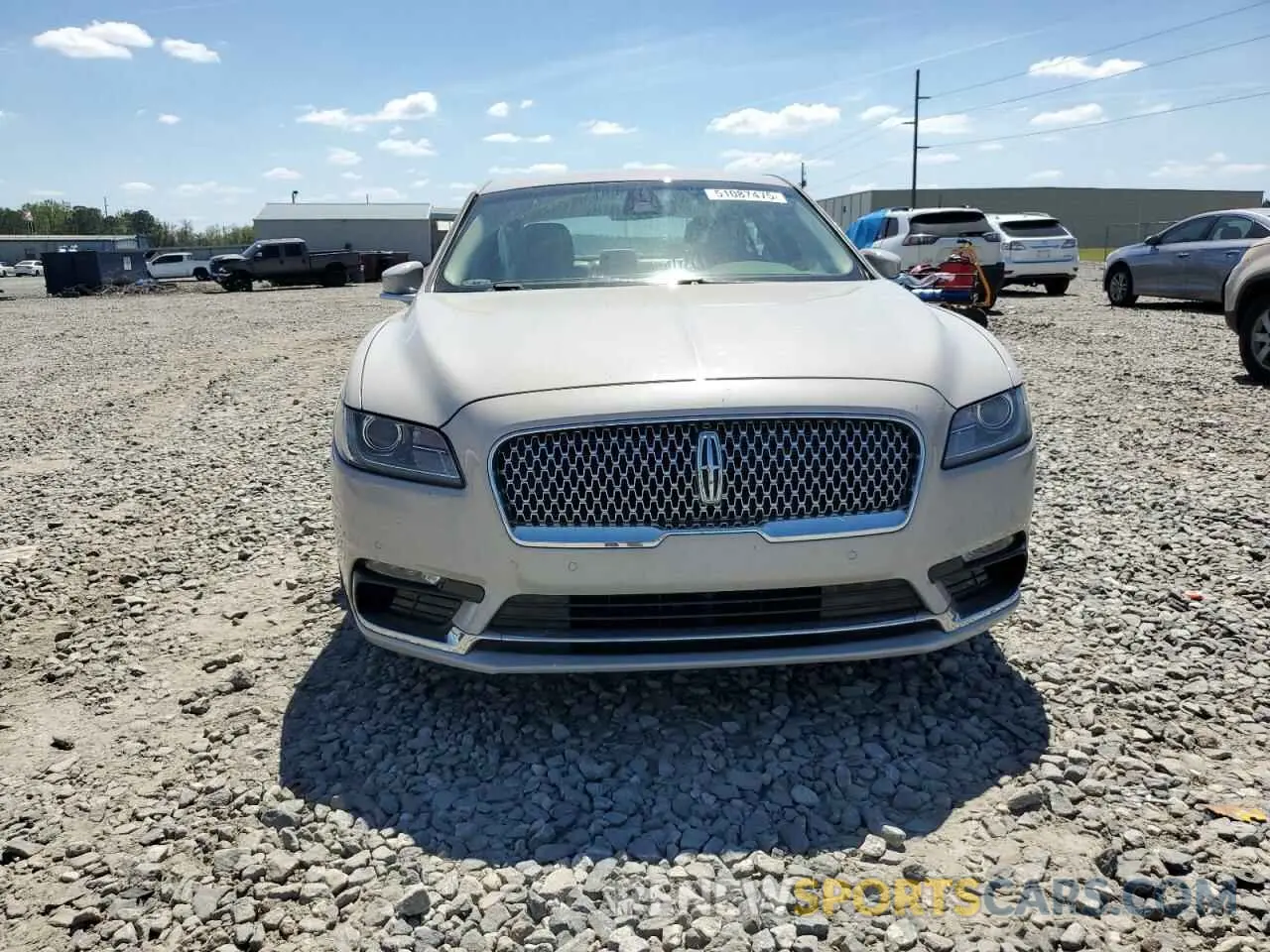 5 fotografías del automóvil dañado 1LN6L9PK6L5605401 LINCOLN CONTINENTL 2020