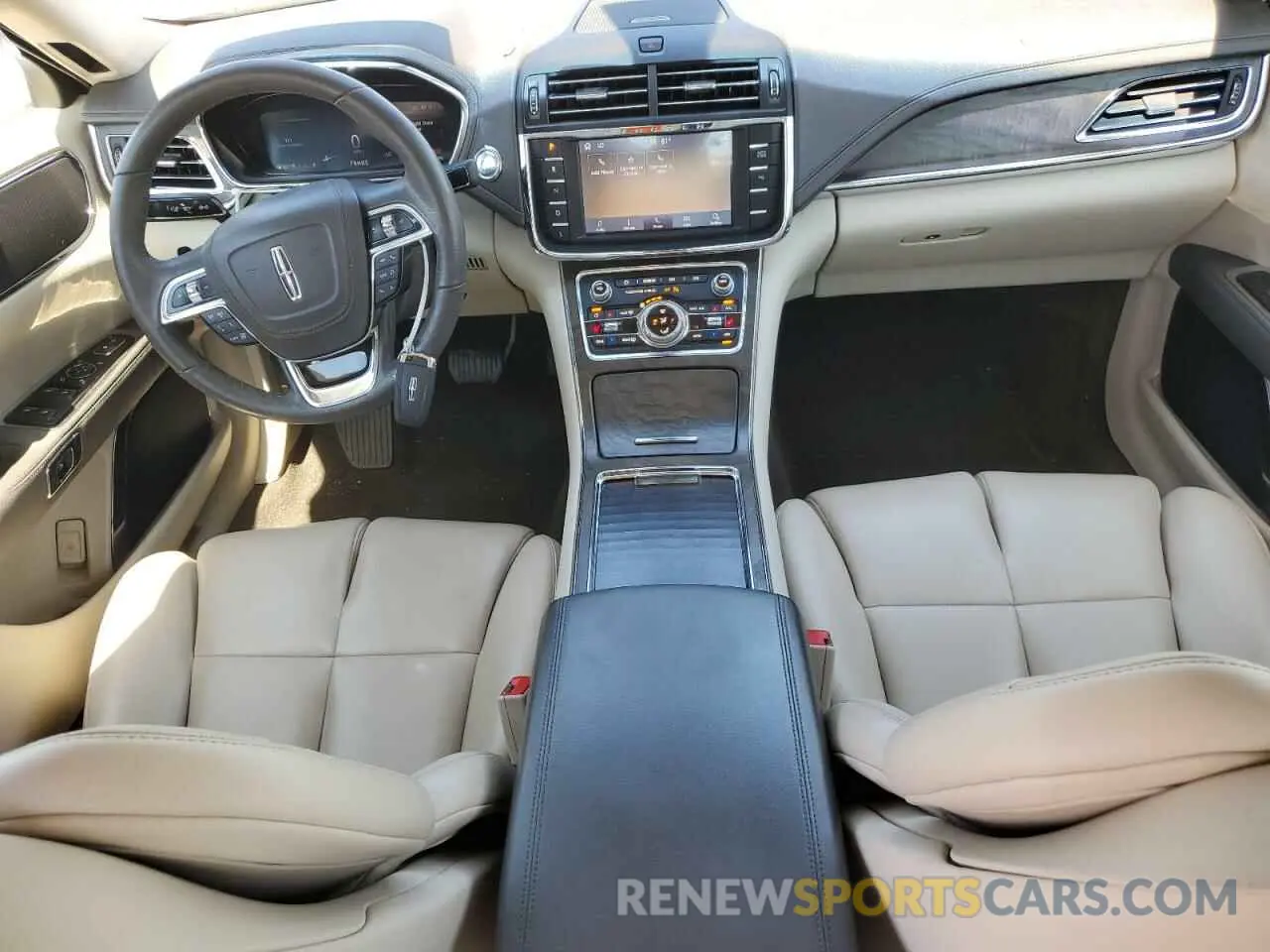 8 fotografías del automóvil dañado 1LN6L9PK6L5605401 LINCOLN CONTINENTL 2020