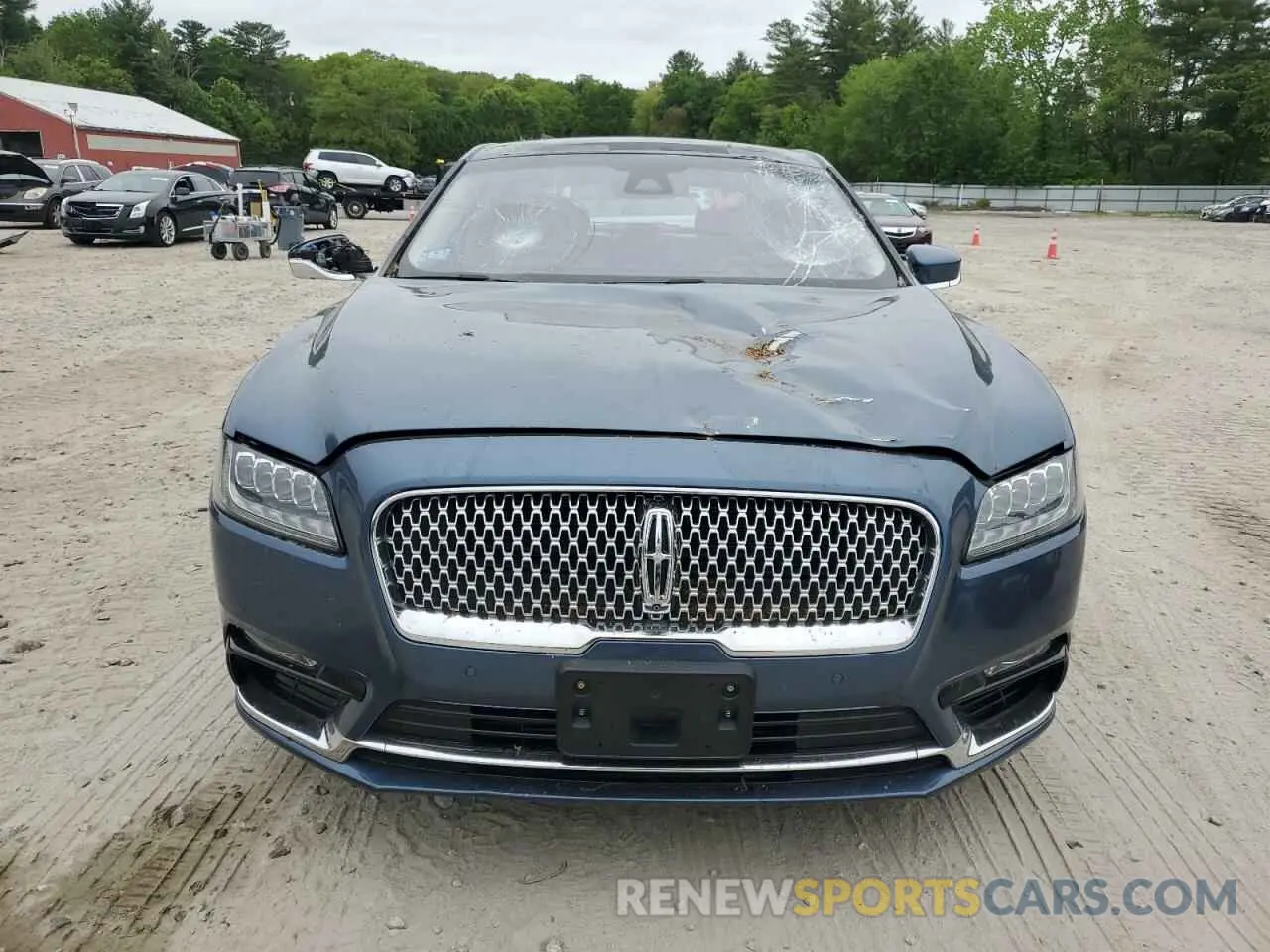 5 fotografías del automóvil dañado 1LN6L9RP9L5603957 LINCOLN CONTINENTL 2020