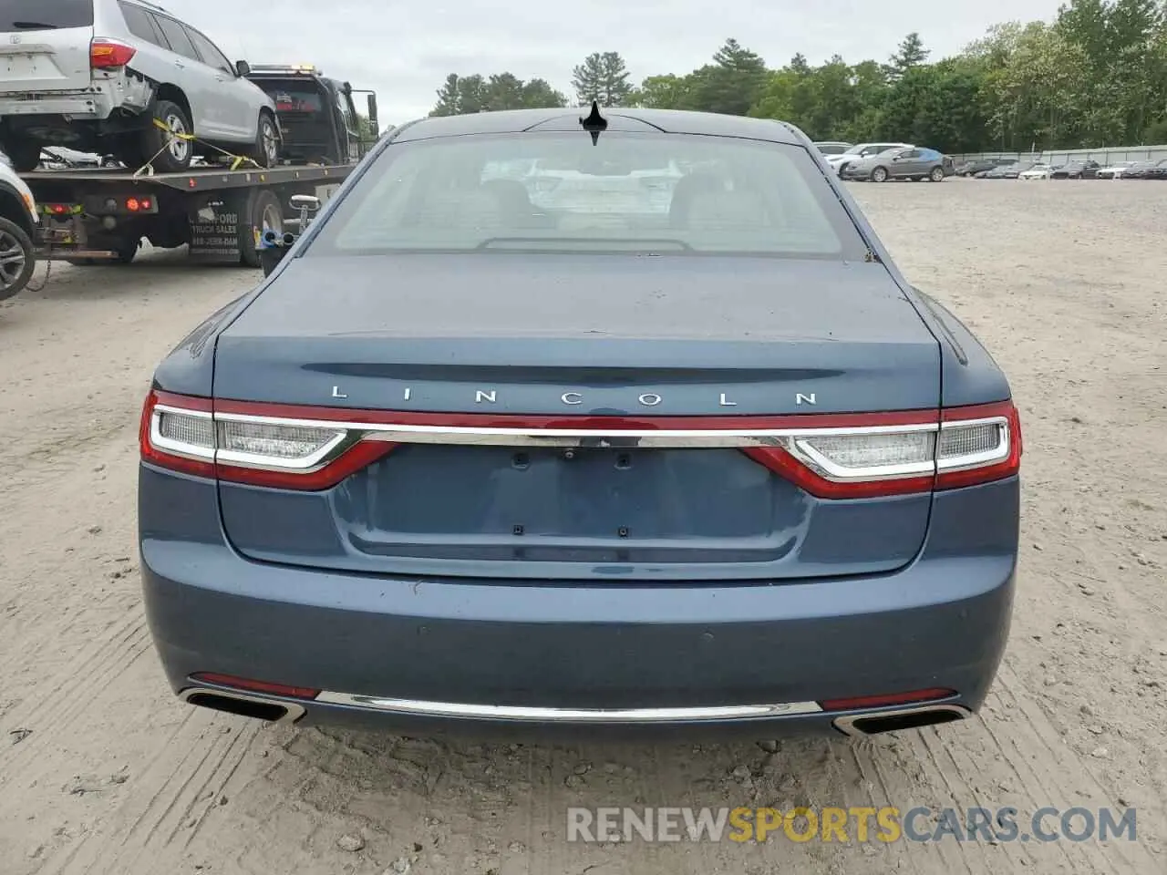 6 fotografías del automóvil dañado 1LN6L9RP9L5603957 LINCOLN CONTINENTL 2020