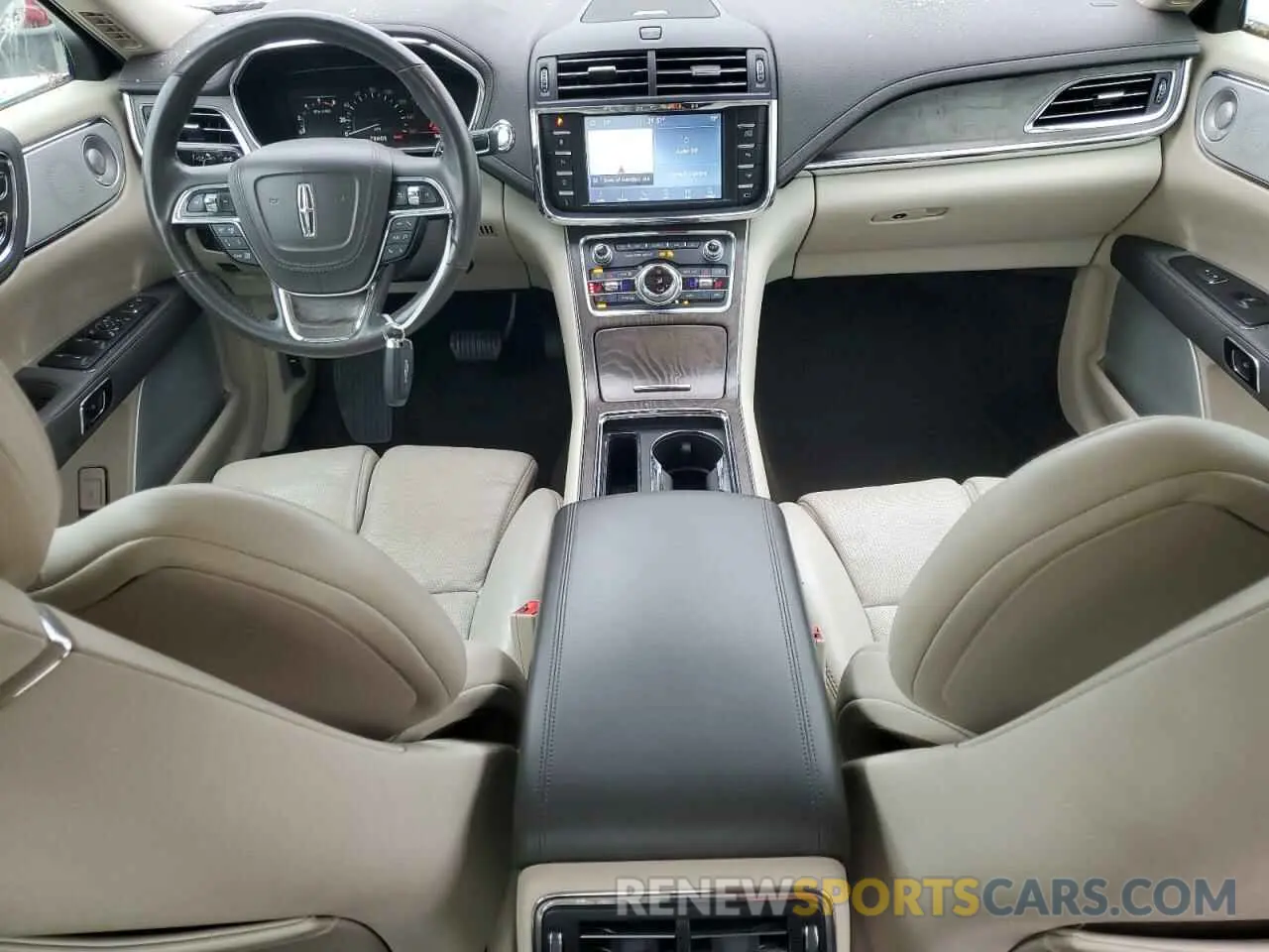 8 fotografías del automóvil dañado 1LN6L9RP9L5603957 LINCOLN CONTINENTL 2020