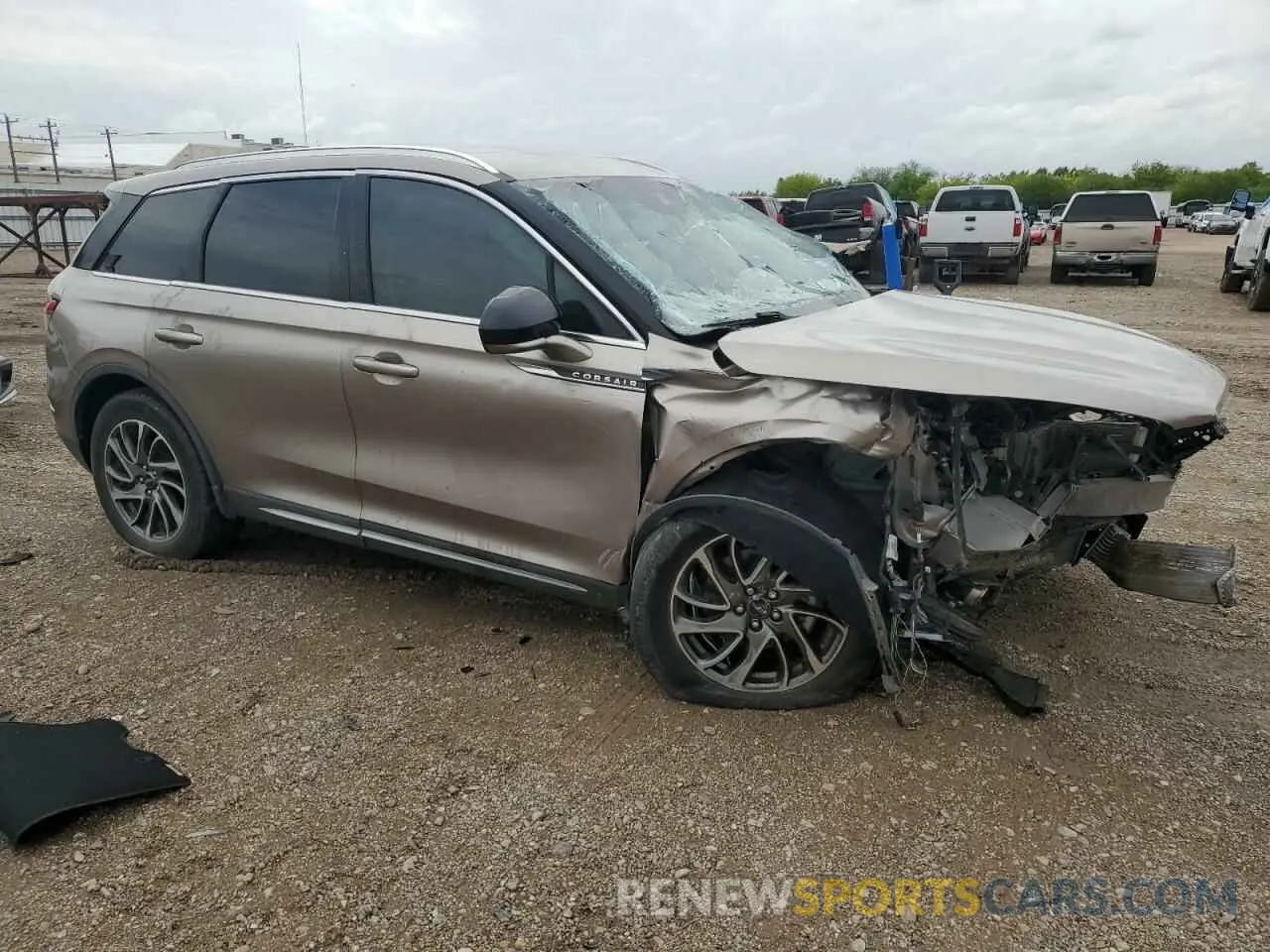 4 fotografías del automóvil dañado 5LMCJ1C98LUL17797 LINCOLN CORSAIR 2020