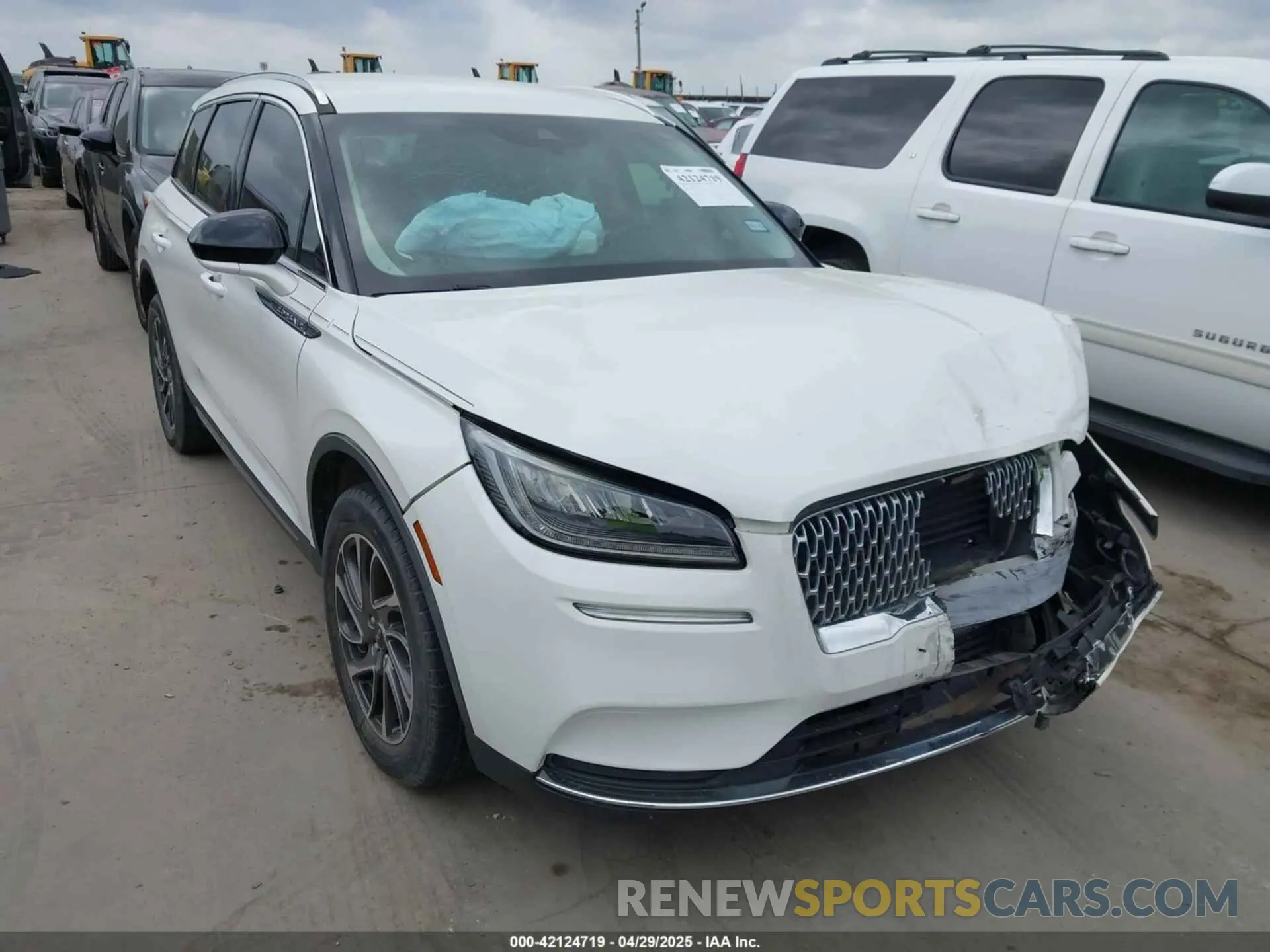 1 fotografías del automóvil dañado 5LMCJ1C9XLUL23875 LINCOLN CORSAIR 2020