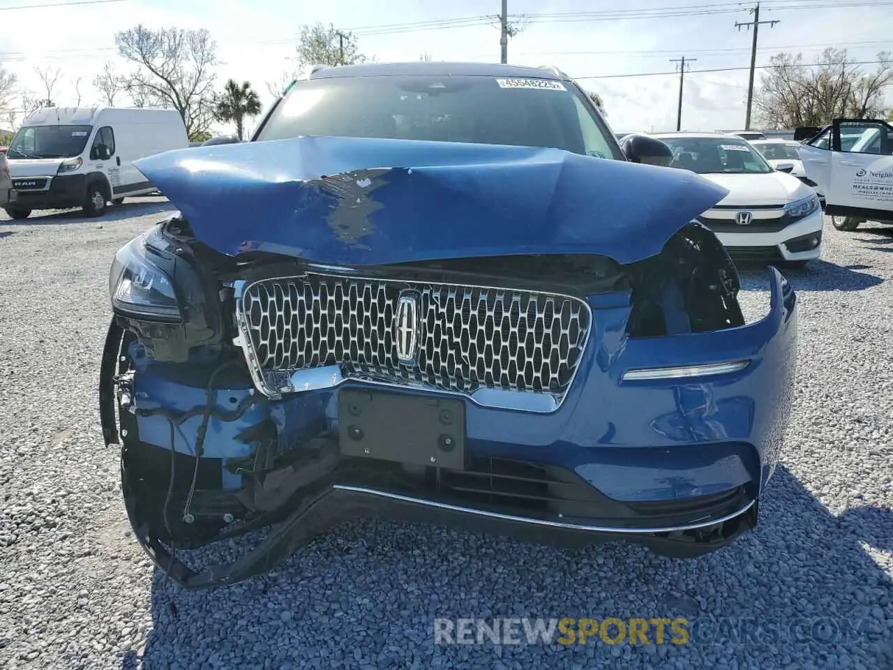 5 fotografías del automóvil dañado 5LMCJ1D92LUL24713 LINCOLN CORSAIR 2020