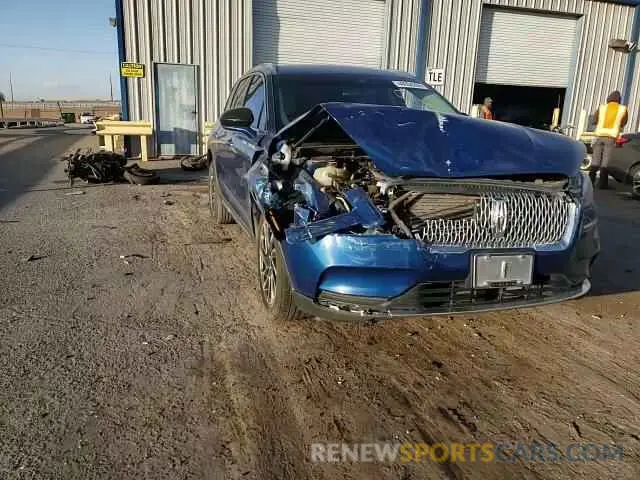 12 fotografías del automóvil dañado 5LMCJ1D96LUL05341 LINCOLN CORSAIR 2020