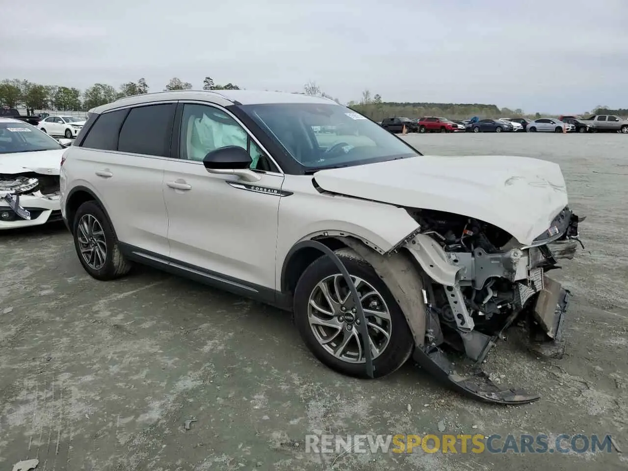 4 fotografías del automóvil dañado 5LMCJ1C99MUL00847 LINCOLN CORSAIR 2021