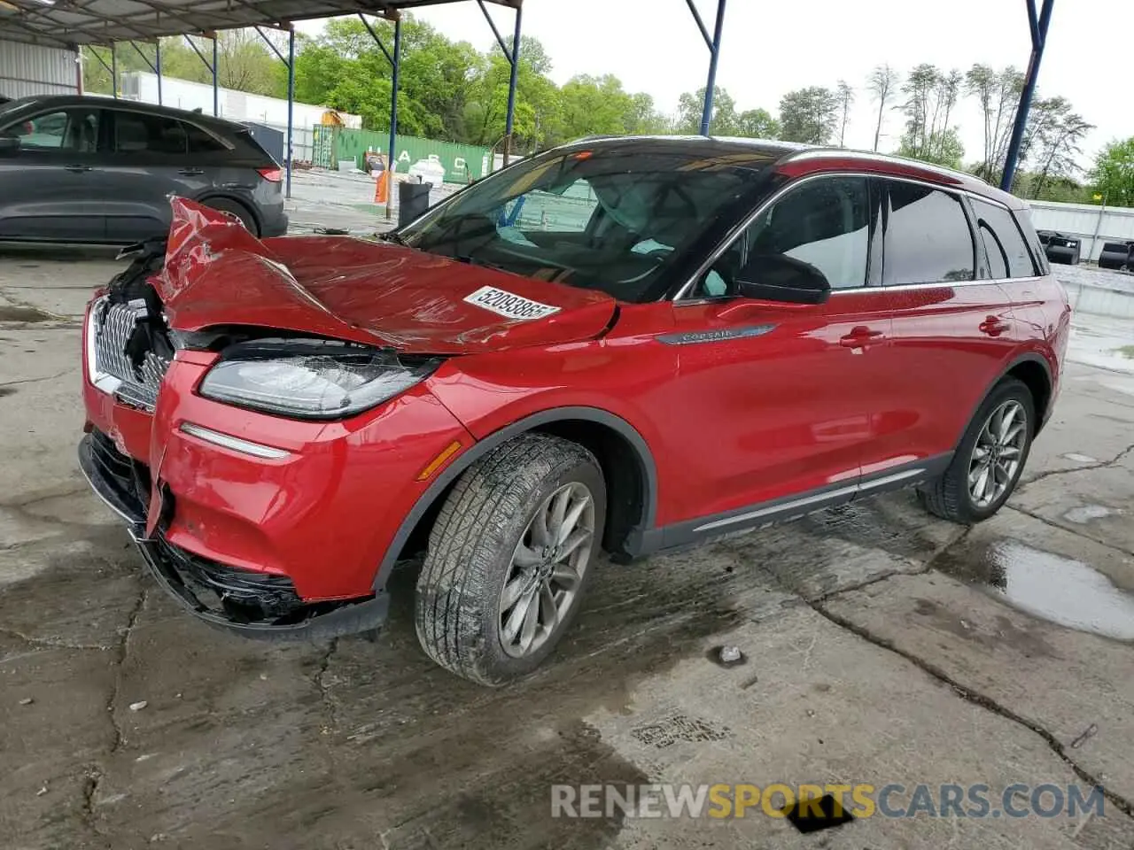 1 fotografías del automóvil dañado 5LMCJ1D96MUL09164 LINCOLN CORSAIR 2021