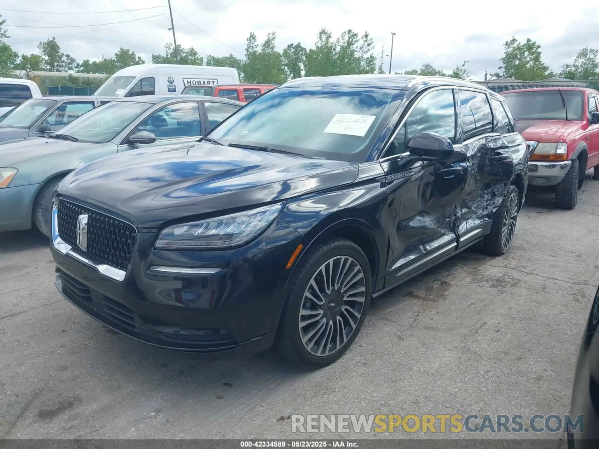 2 fotografías del automóvil dañado 5LMCJ1DH9MUL08470 LINCOLN CORSAIR 2021